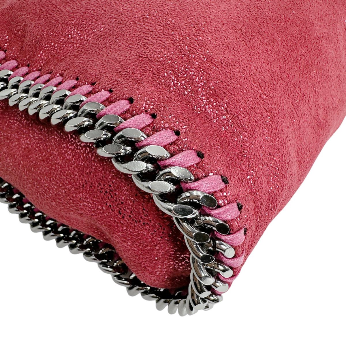 ステラマッカートニー Stella McCartney ショルダーバッグ
 斜めがけ ミニトートバッグ ファラベラ 371223 W9056 ピンク 【SS】
 【中古】