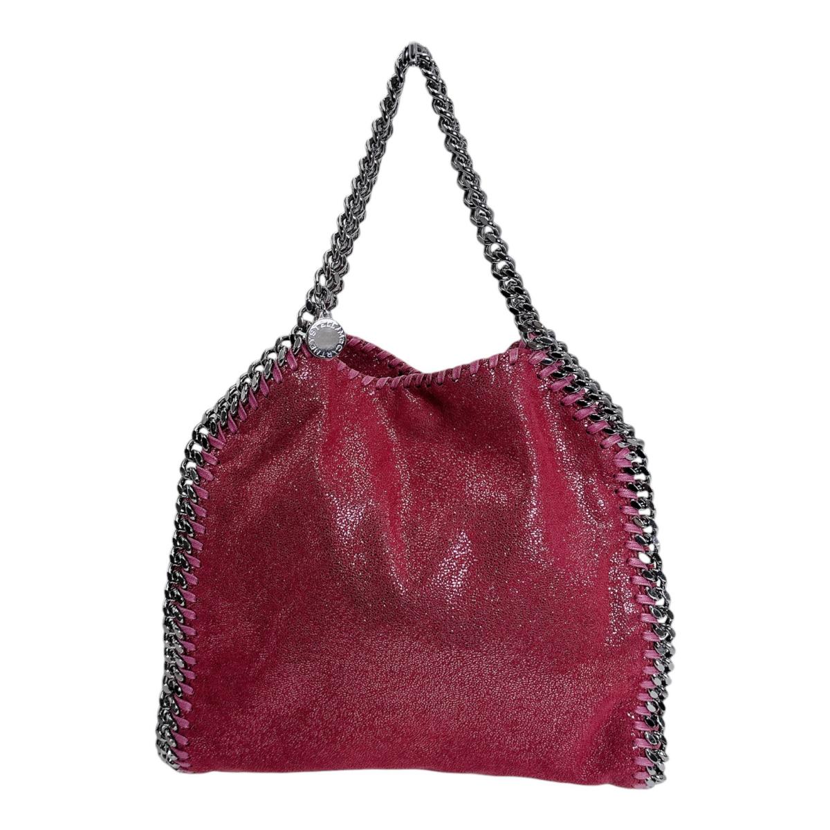 ステラマッカートニー Stella McCartney ショルダーバッグ
 斜めがけ ミニトートバッグ ファラベラ 371223 W9056 ピンク 【SS】
 【中古】