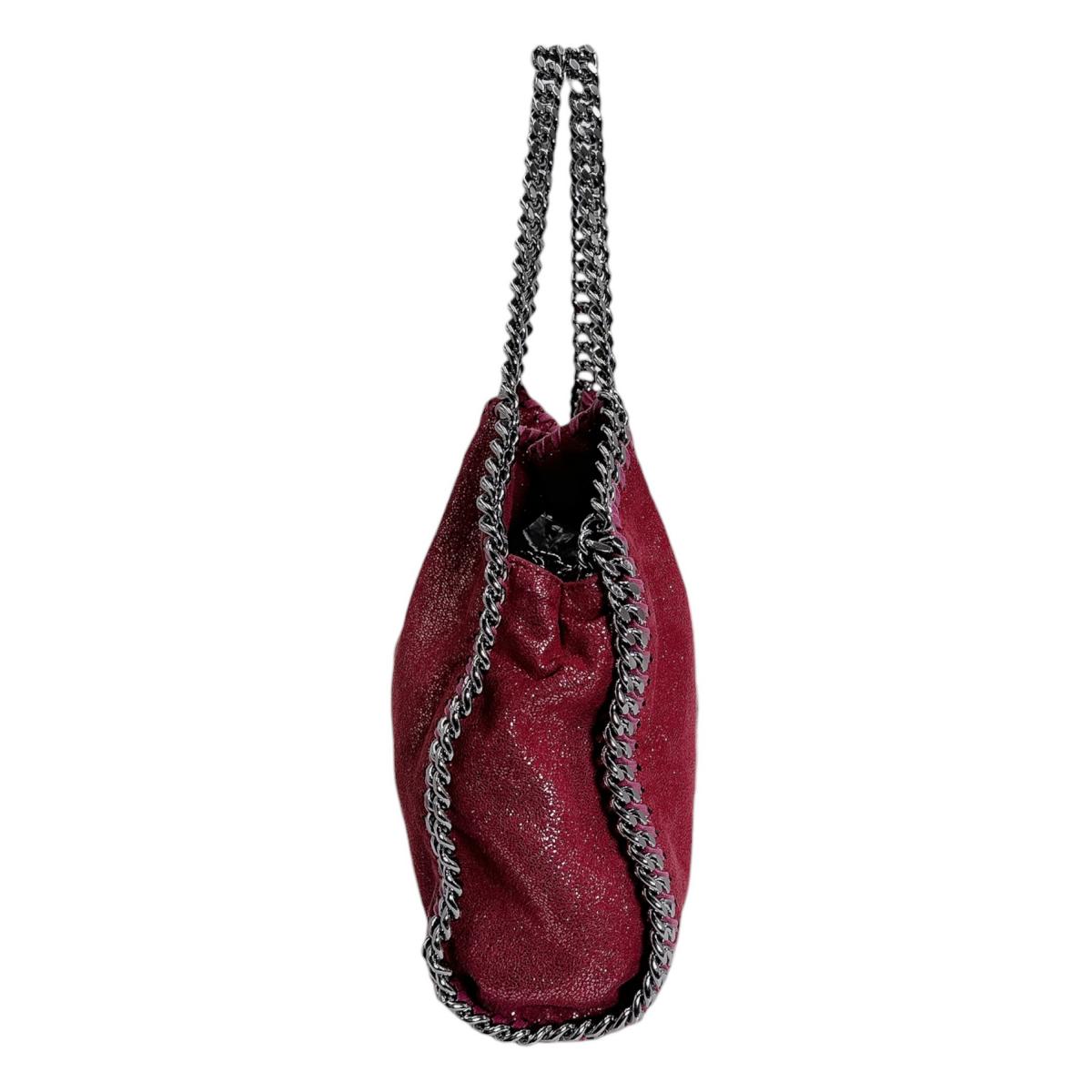 ステラマッカートニー Stella McCartney ショルダーバッグ
 斜めがけ ミニトートバッグ ファラベラ 371223 W9056 ピンク 【SS】
 【中古】