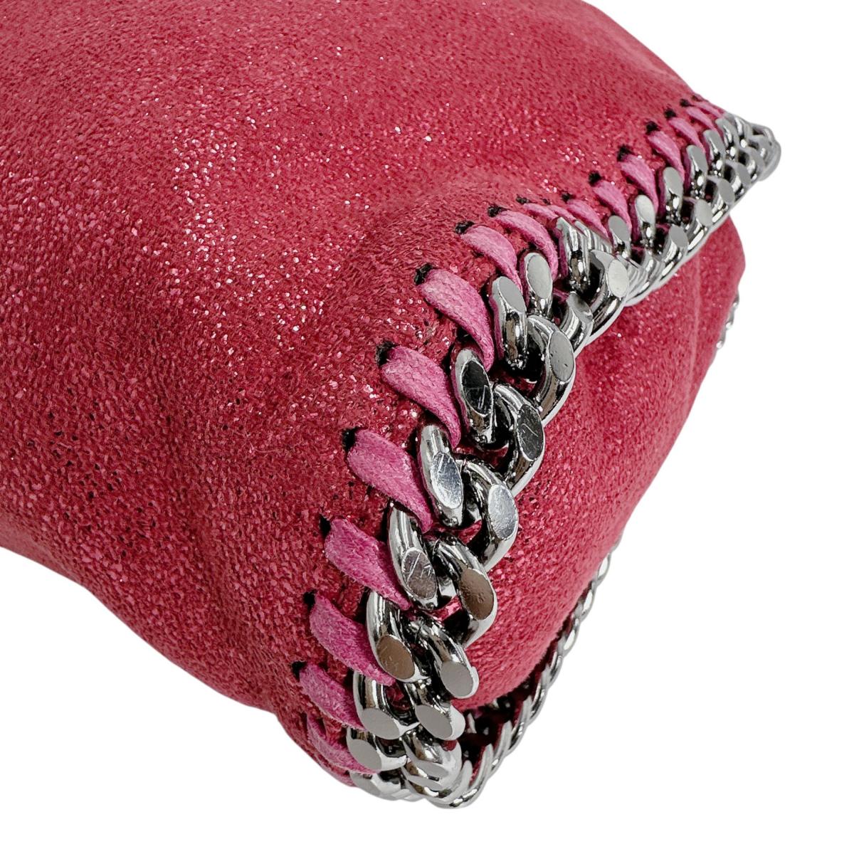 ステラマッカートニー Stella McCartney ショルダーバッグ
 斜めがけ ミニトートバッグ ファラベラ 371223 W9056 ピンク 【SS】
 【中古】