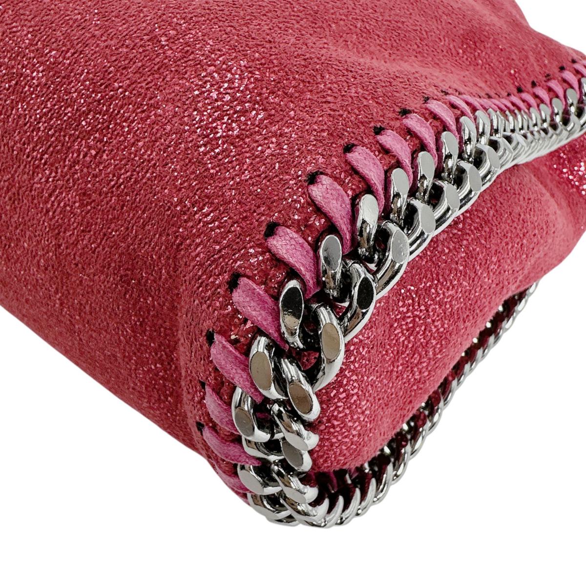 ステラマッカートニー Stella McCartney ショルダーバッグ
 斜めがけ ミニトートバッグ ファラベラ 371223 W9056 ピンク 【SS】
 【中古】