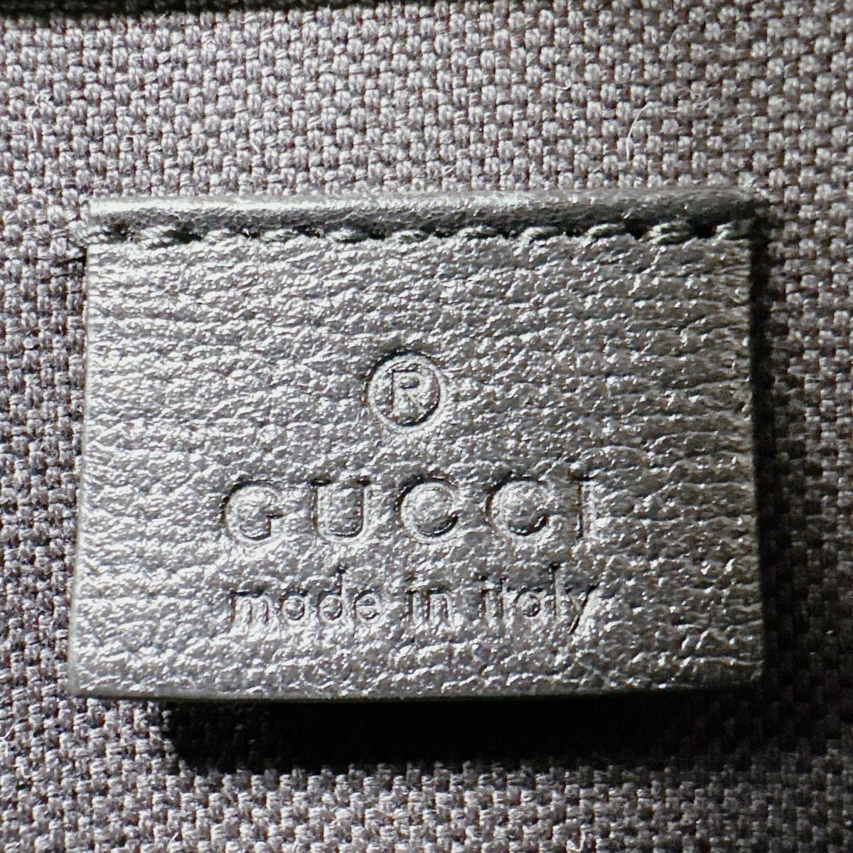 グッチ GUCCI ウエストバッグ
 ウエストポーチ ボディバッグ GGサイケデリック レザー 598113 ブラック×マルチカラー 【SS】
 【中古】