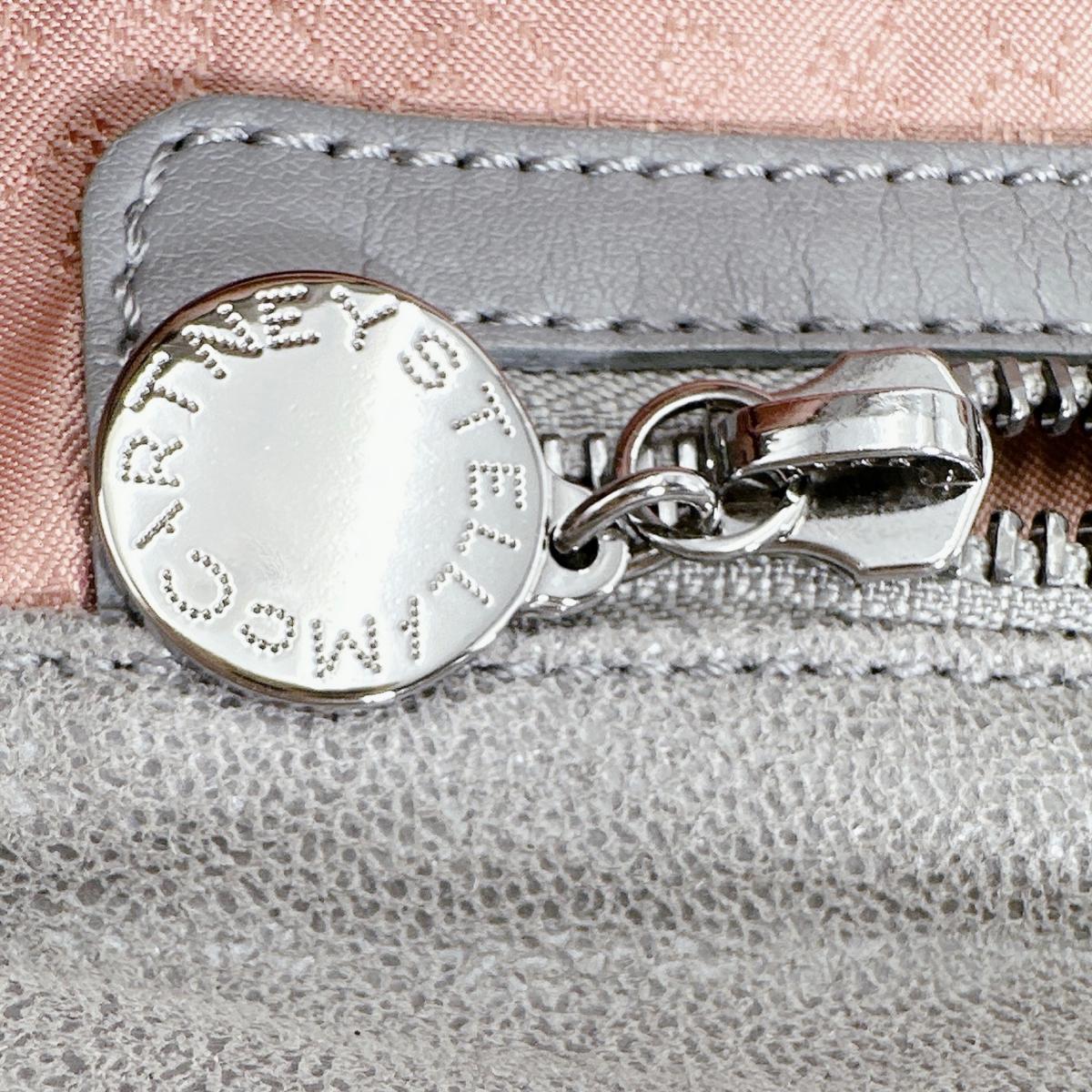 ステラマッカートニー Stella McCartney トートバッグ
 ハンドバッグ フォールドオーバートート ファラベラ 234387 W9132 SU16R ライトグレー 【SS】
 【中古】