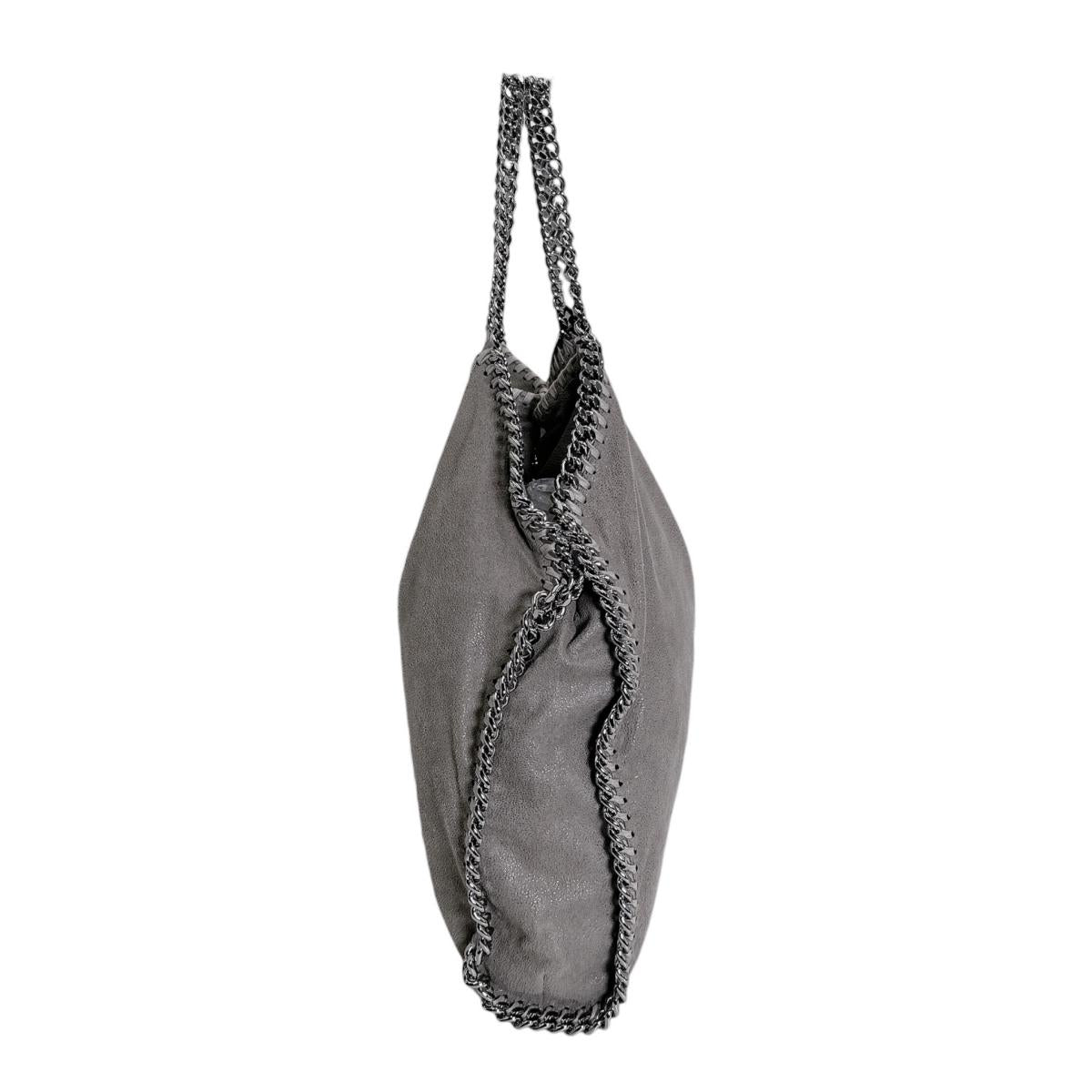 ステラマッカートニー Stella McCartney トートバッグ
 ハンドバッグ フォールドオーバートート ファラベラ 234387 W9132 SU16R ライトグレー 【SS】
 【中古】