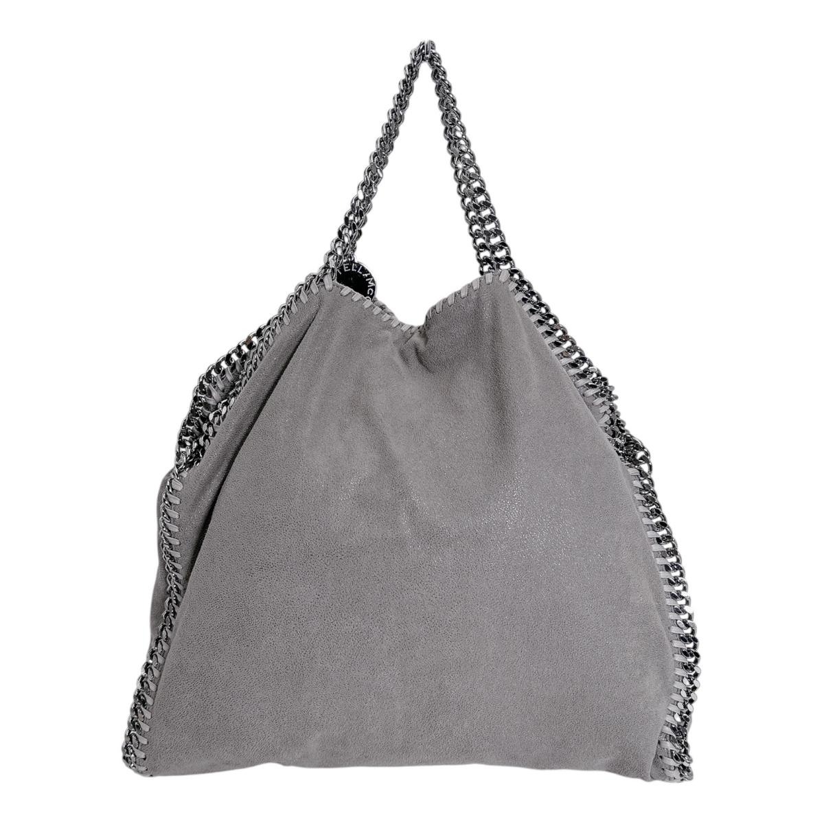 ステラマッカートニー Stella McCartney トートバッグ
 ハンドバッグ フォールドオーバートート ファラベラ 234387 W9132 SU16R ライトグレー 【SS】
 【中古】