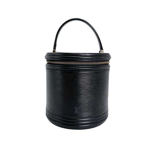 ルイヴィトン LOUIS VUITTON ハンドバッグ
 ハンドバッグ エピ カンヌ エピレザー M48032 ブラック LV
 【SS】
 【中古】