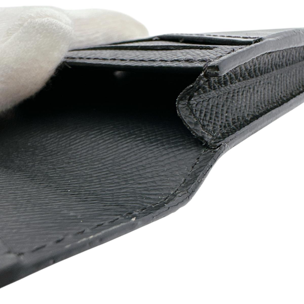 ルイヴィトン LOUIS VUITTON カードケース
 名刺入れ エピ アンヴェロップ カルト・ドゥ ヴィジット エピレザー M62292 ブラック LV
 【SS】
 【中古】