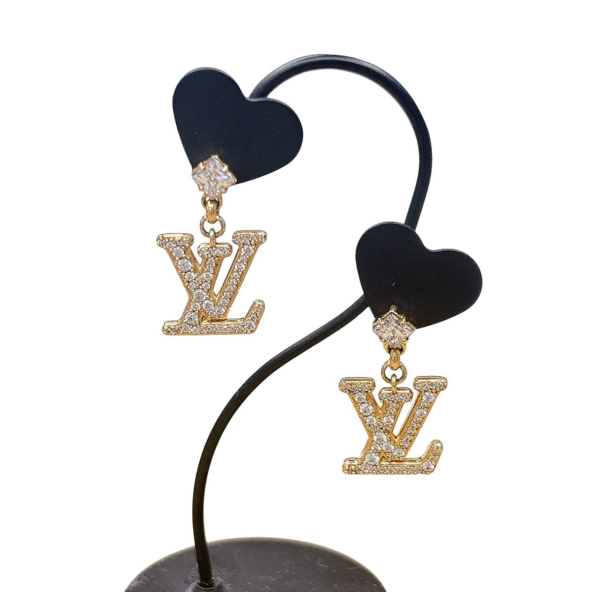 ルイヴィトン LOUIS VUITTON ピアス
 ピアス ピアス・レディLV GP M01844 ゴールド LV
 【SS】
 【中古】