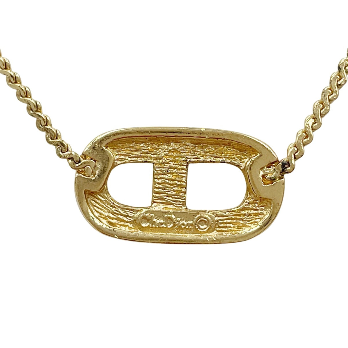 クリスチャンディオール Christian Dior ネックレス
 クリスタル GP ゴールド 【SS】
 【中古】