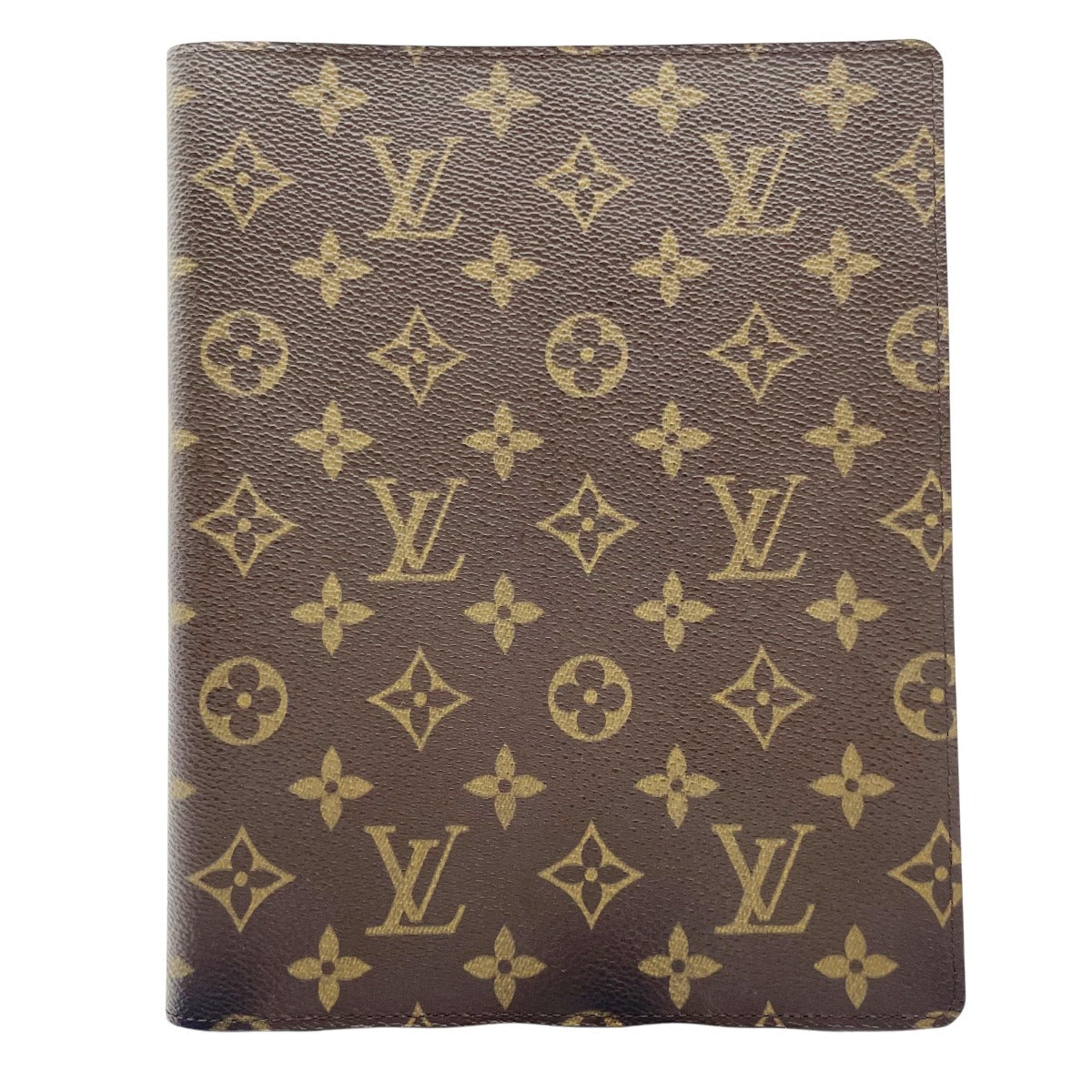 ルイヴィトン LOUIS VUITTON 手帳カバー
 ノートカバー モノグラム アジェンダ･ビューロー モノグラムキャンバス R20001 ブラウン LV
 【SS】
 【中古】