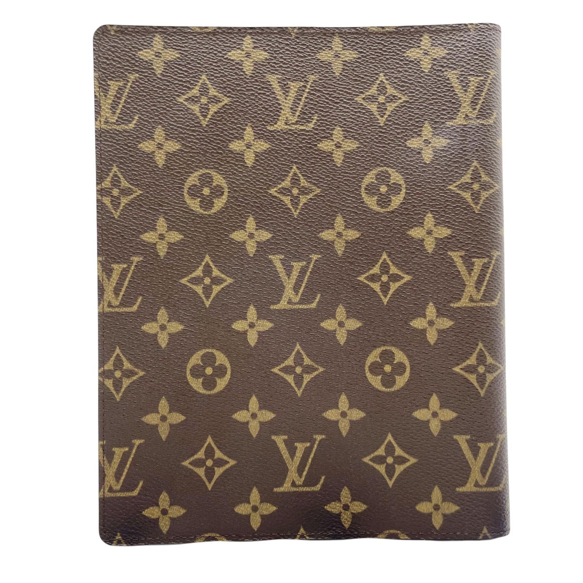 ルイヴィトン LOUIS VUITTON 手帳カバー
 ノートカバー モノグラム アジェンダ･ビューロー モノグラムキャンバス R20001 ブラウン LV
 【SS】
 【中古】