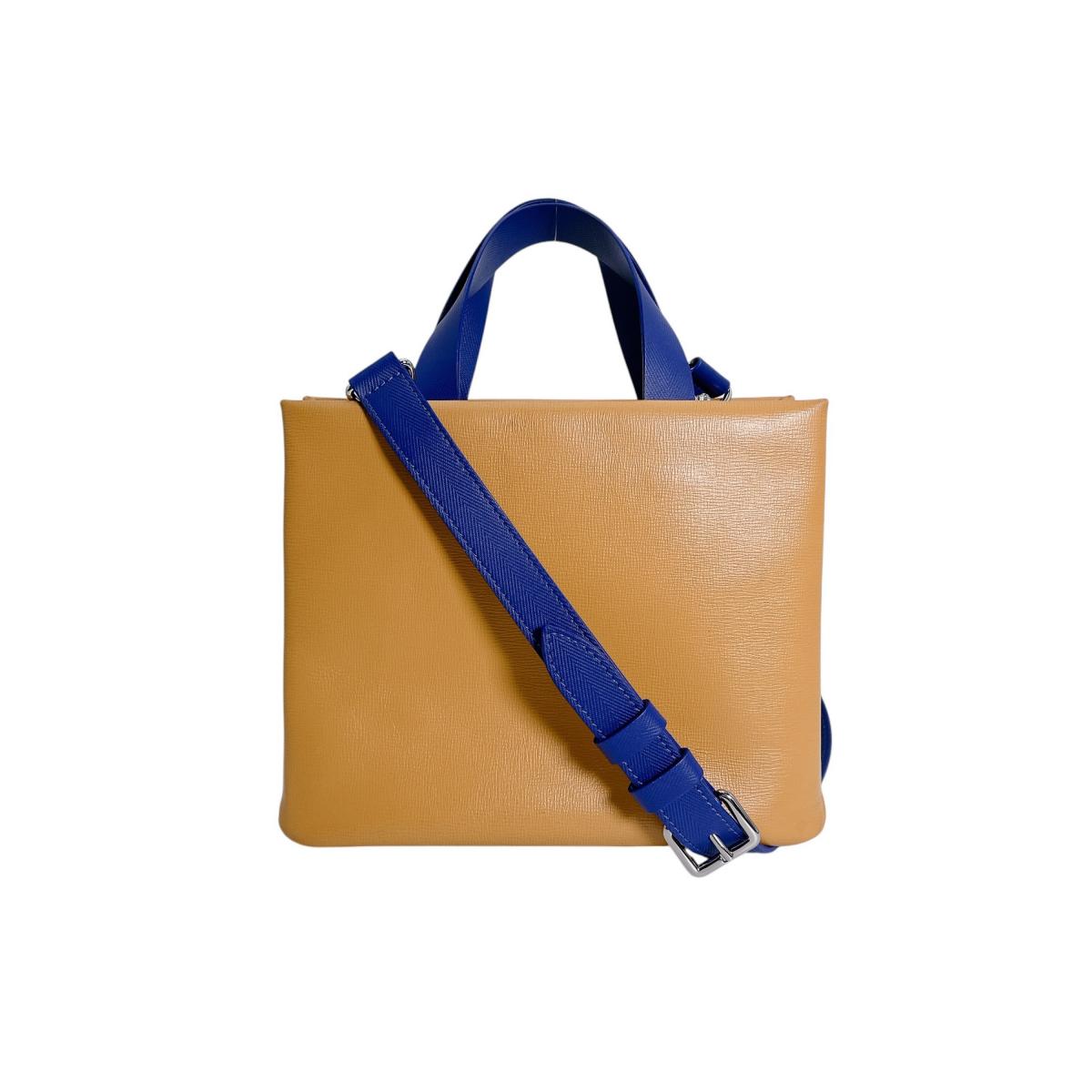 ルイヴィトン LOUIS VUITTON トートバッグ
 ハンドバッグ カウハイドレザー ショッパー・トートMINI レザー M28310 サフランイエロー LV
 【SS】
 【中古】