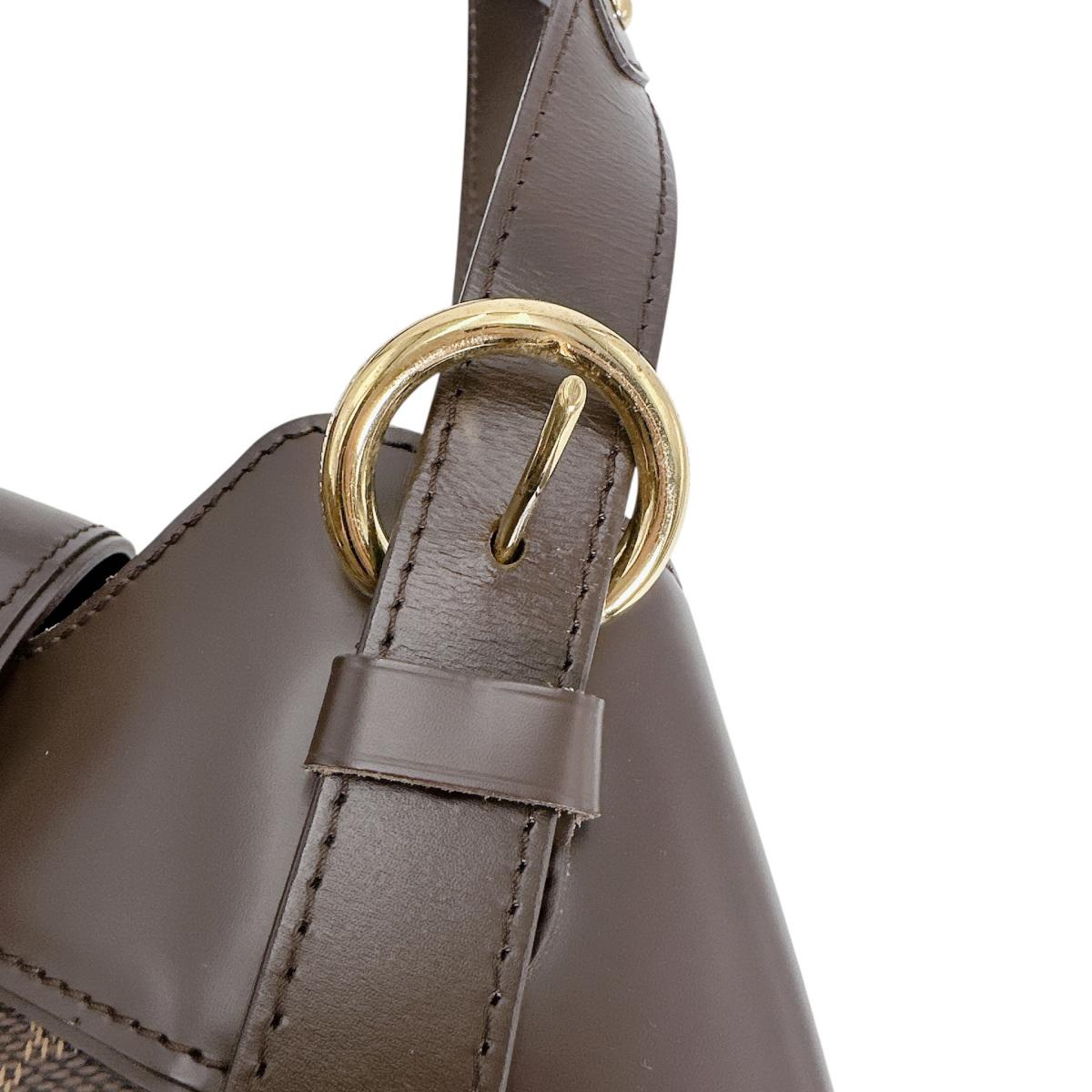 ルイヴィトン LOUIS VUITTON ハンドバッグ
 トートバッグ ダミエ システィナGM ダミエキャンバス N41540 ブラウン LV
 【SS】
 【中古】