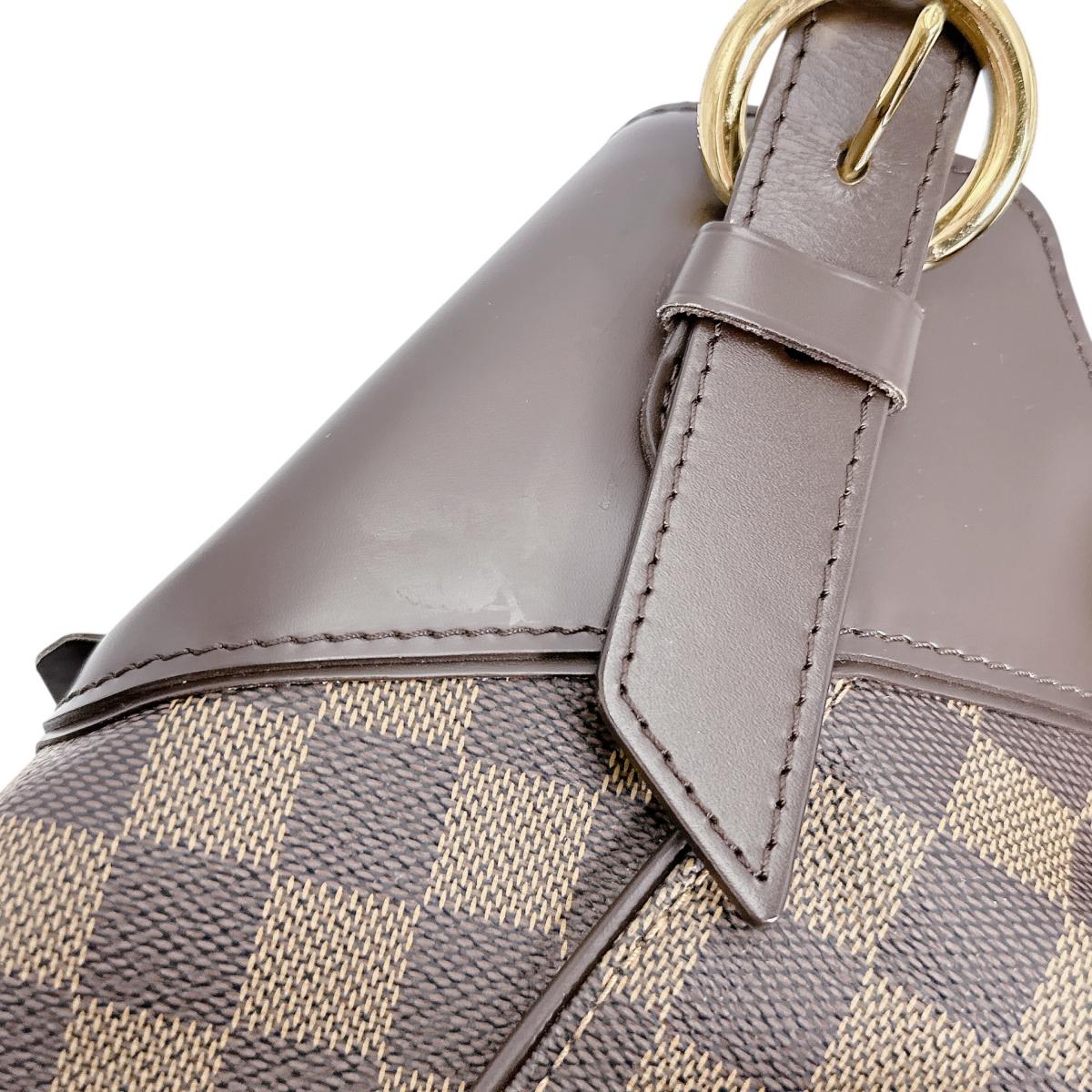 ルイヴィトン LOUIS VUITTON ハンドバッグ
 トートバッグ ダミエ システィナGM ダミエキャンバス N41540 ブラウン LV
 【SS】
 【中古】