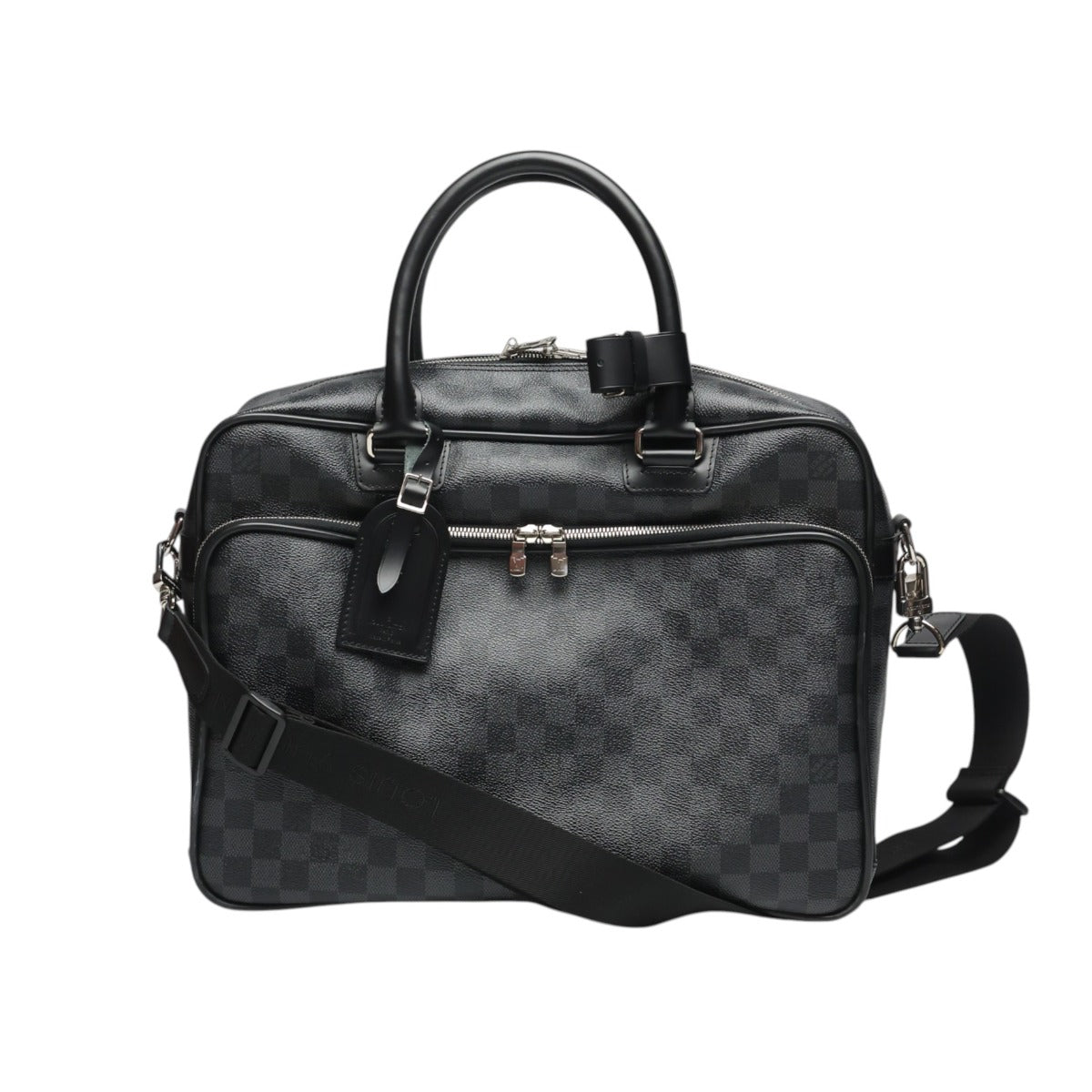 ルイヴィトン LOUIS VUITTON ショルダーバッグ
 ビジネスバッグ ダミエ・グラフィット イカール ダミエグラフィットキャンバス N23253 グレー LV
 【SS】
 【中古】