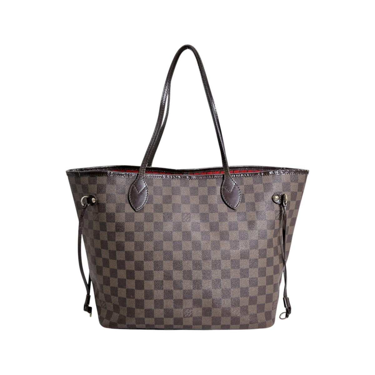 ルイヴィトン LOUIS VUITTON トートバッグ
 軽量 ダミエ ネヴァーフルMM 廃盤 ダミエキャンバス N51105 ブラウン LV
 【SS】
 【中古】