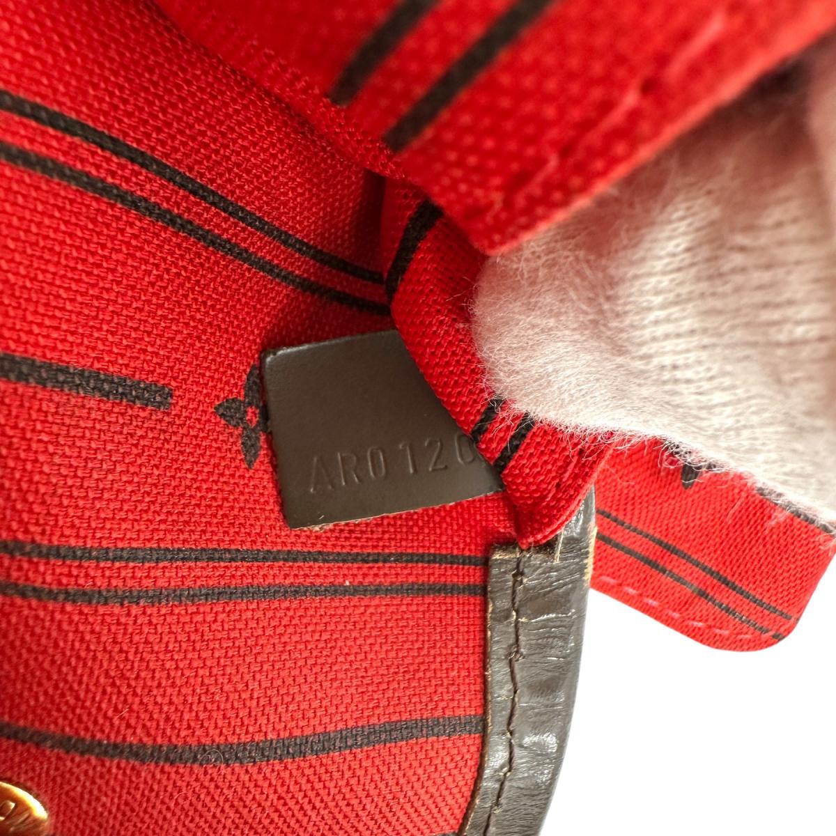 ルイヴィトン LOUIS VUITTON トートバッグ
 軽量 ダミエ ネヴァーフルMM 廃盤 ダミエキャンバス N51105 ブラウン LV
 【SS】
 【中古】