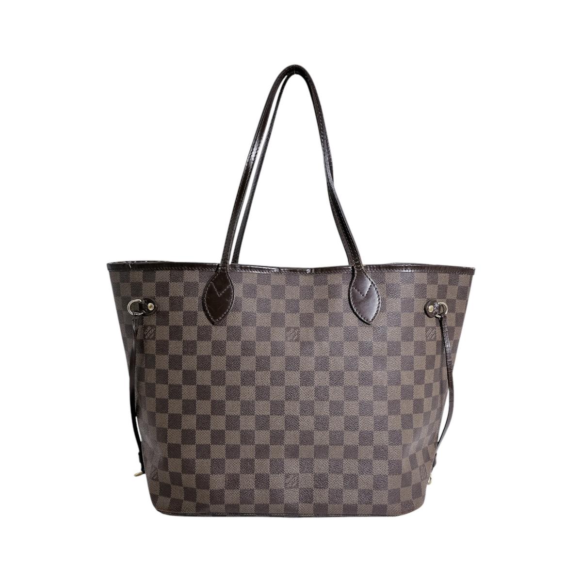 ルイヴィトン LOUIS VUITTON トートバッグ
 軽量 ダミエ ネヴァーフルMM 廃盤 ダミエキャンバス N51105 ブラウン LV
 【SS】
 【中古】