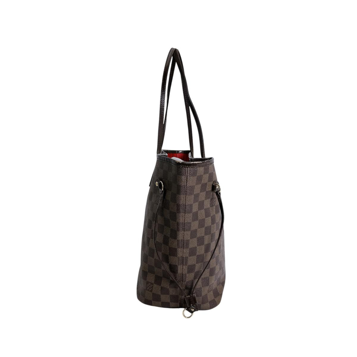 ルイヴィトン LOUIS VUITTON トートバッグ
 軽量 ダミエ ネヴァーフルMM 廃盤 ダミエキャンバス N51105 ブラウン LV
 【SS】
 【中古】