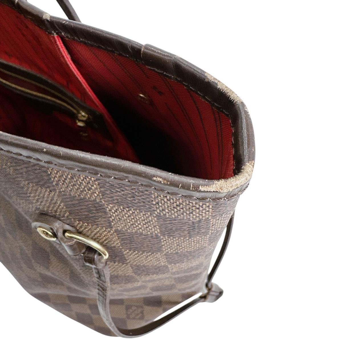 ルイヴィトン LOUIS VUITTON トートバッグ
 軽量 ダミエ ネヴァーフルMM 廃盤 ダミエキャンバス N51105 ブラウン LV
 【SS】
 【中古】