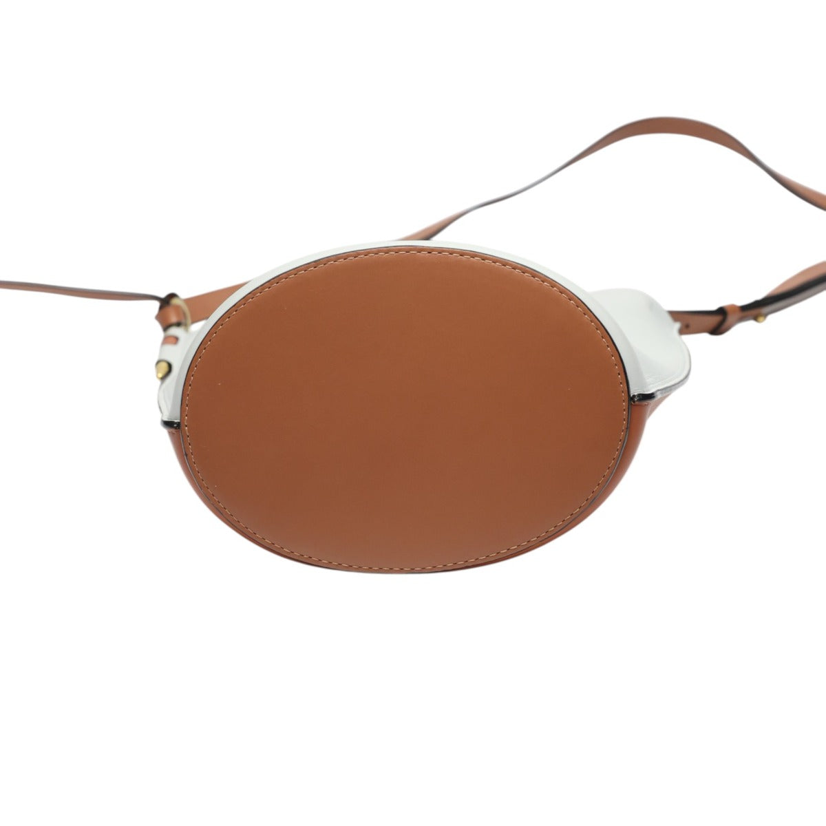 ロエベ LOEWE ショルダーバッグ
 ワンショルダーバッグ ゲートバケットバッグ アナグラム カーフ グレー 【SS】
 【中古】