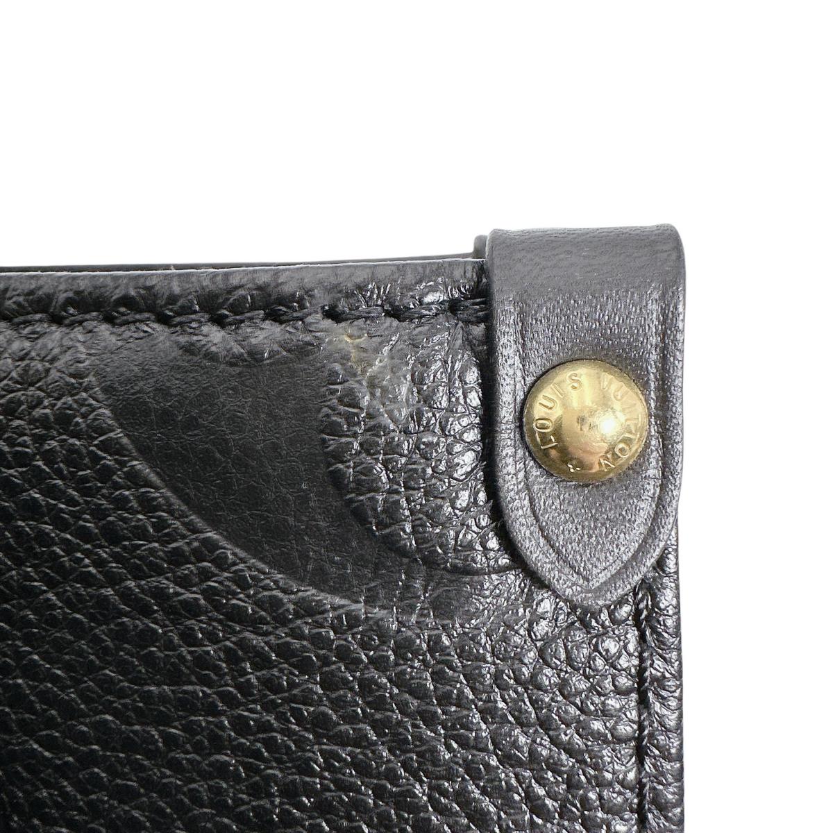 ルイヴィトン LOUIS VUITTON トートバッグ
 ハンドバッグ モノグラムアンプラント オンザゴーPM モノグラムアンプラント M45653 ノワール LV
 【SS】
 【中古】