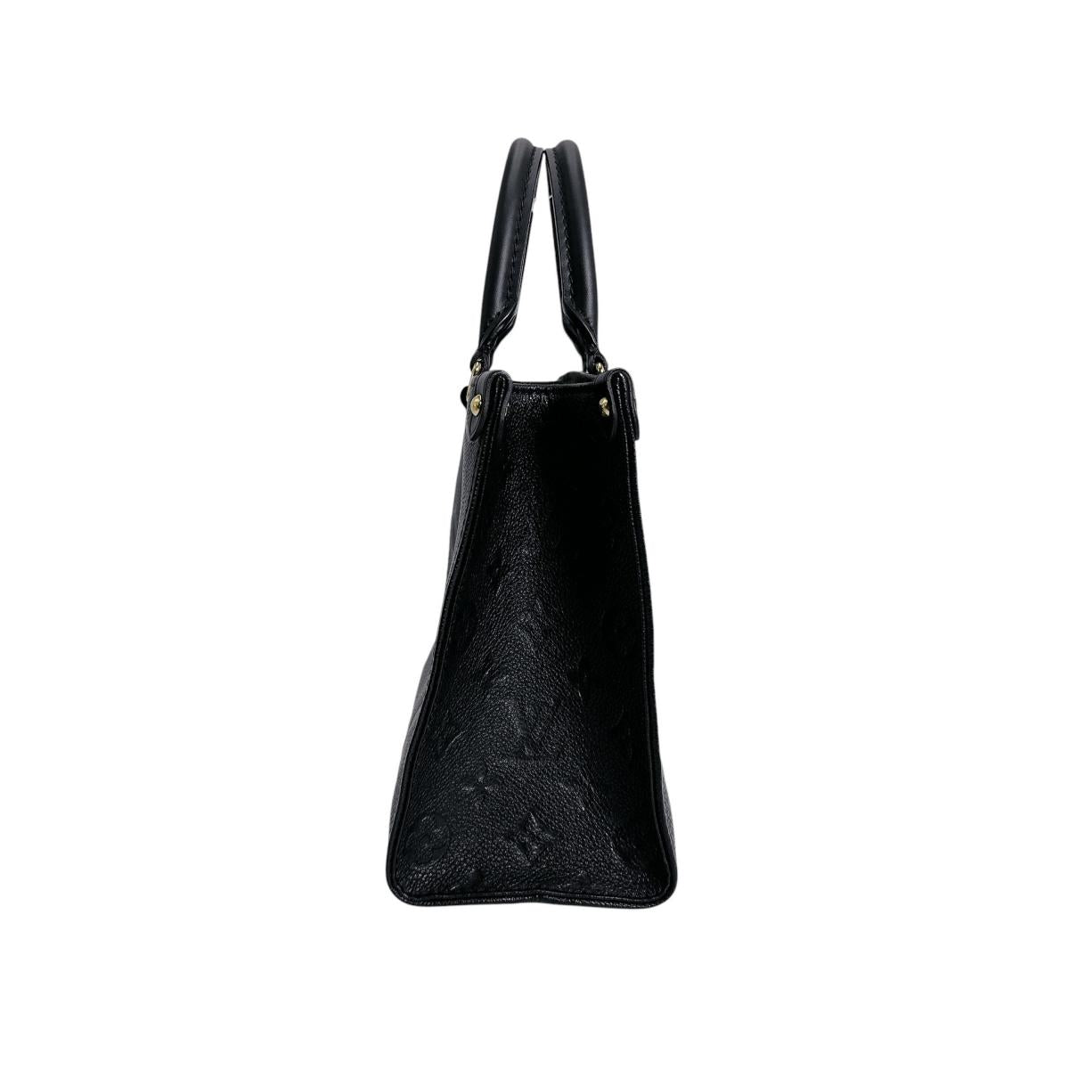 ルイヴィトン LOUIS VUITTON トートバッグ
 ハンドバッグ モノグラムアンプラント オンザゴーPM モノグラムアンプラント M45653 ノワール LV
 【SS】
 【中古】