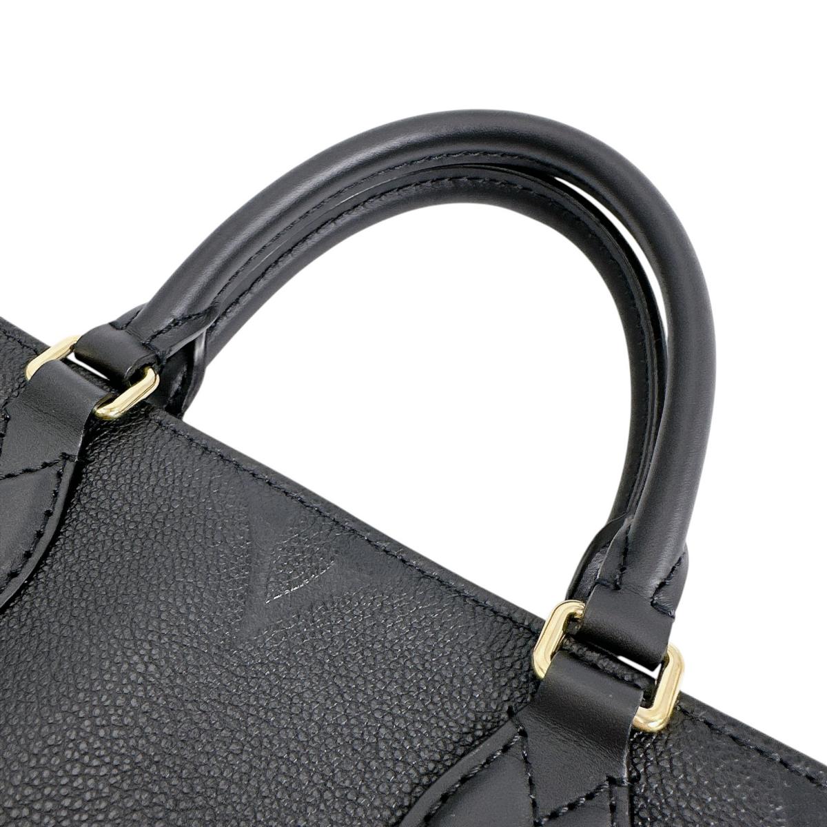 ルイヴィトン LOUIS VUITTON トートバッグ
 ハンドバッグ モノグラムアンプラント オンザゴーPM モノグラムアンプラント M45653 ノワール LV
 【SS】
 【中古】