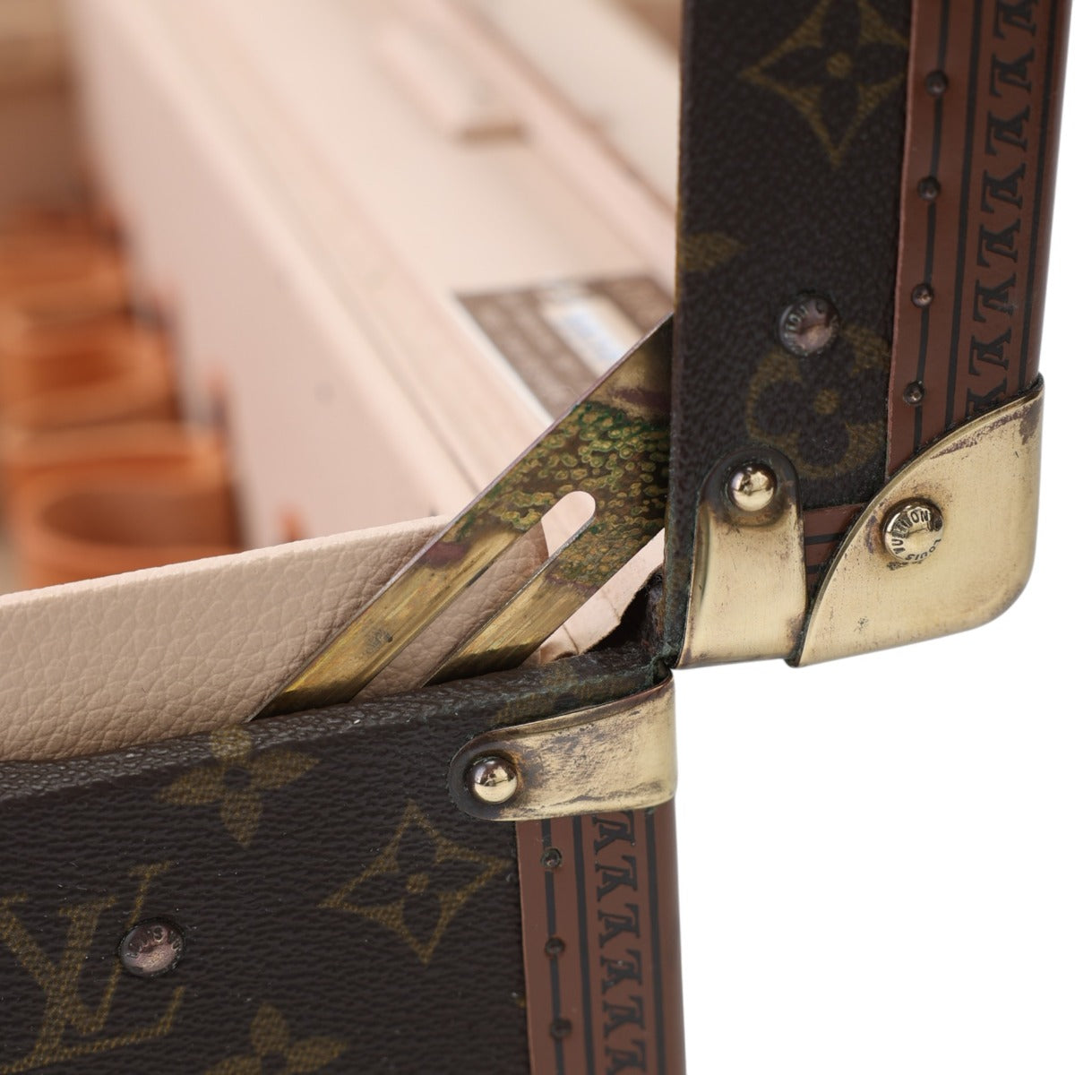 ルイヴィトン LOUIS VUITTON トランク
 アタッシュケース モノグラム ボワットブテイユ モノグラムキャンバス M21822 ブラウン LV
 【SS】
 【中古】