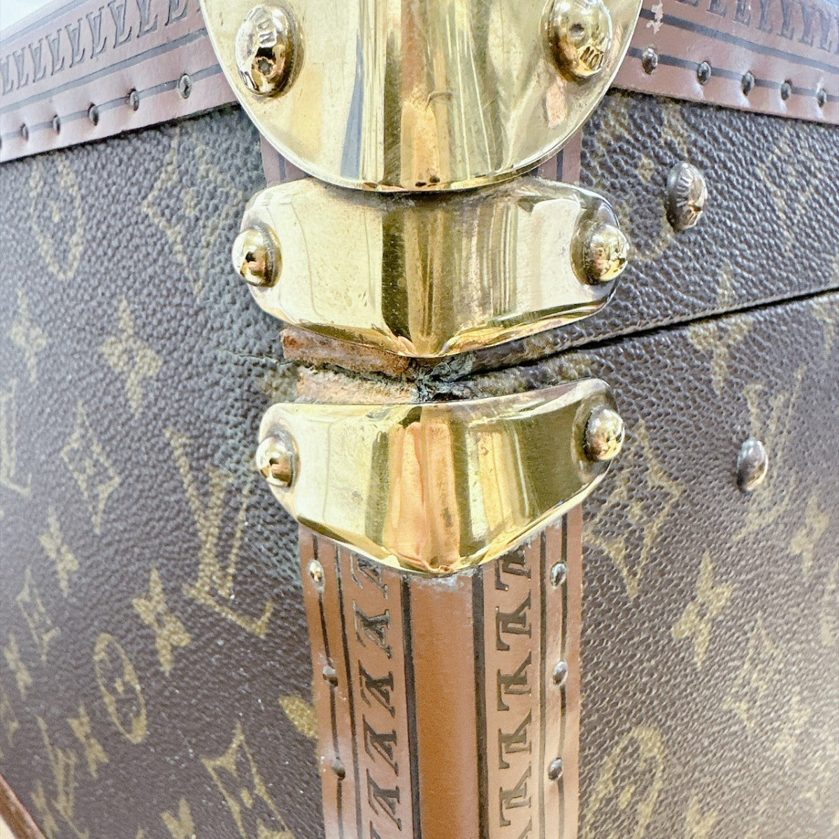 ルイヴィトン LOUIS VUITTON トランク
 アタッシュケース モノグラム ボワットブテイユ モノグラムキャンバス M21822 ブラウン LV
 【SS】
 【中古】