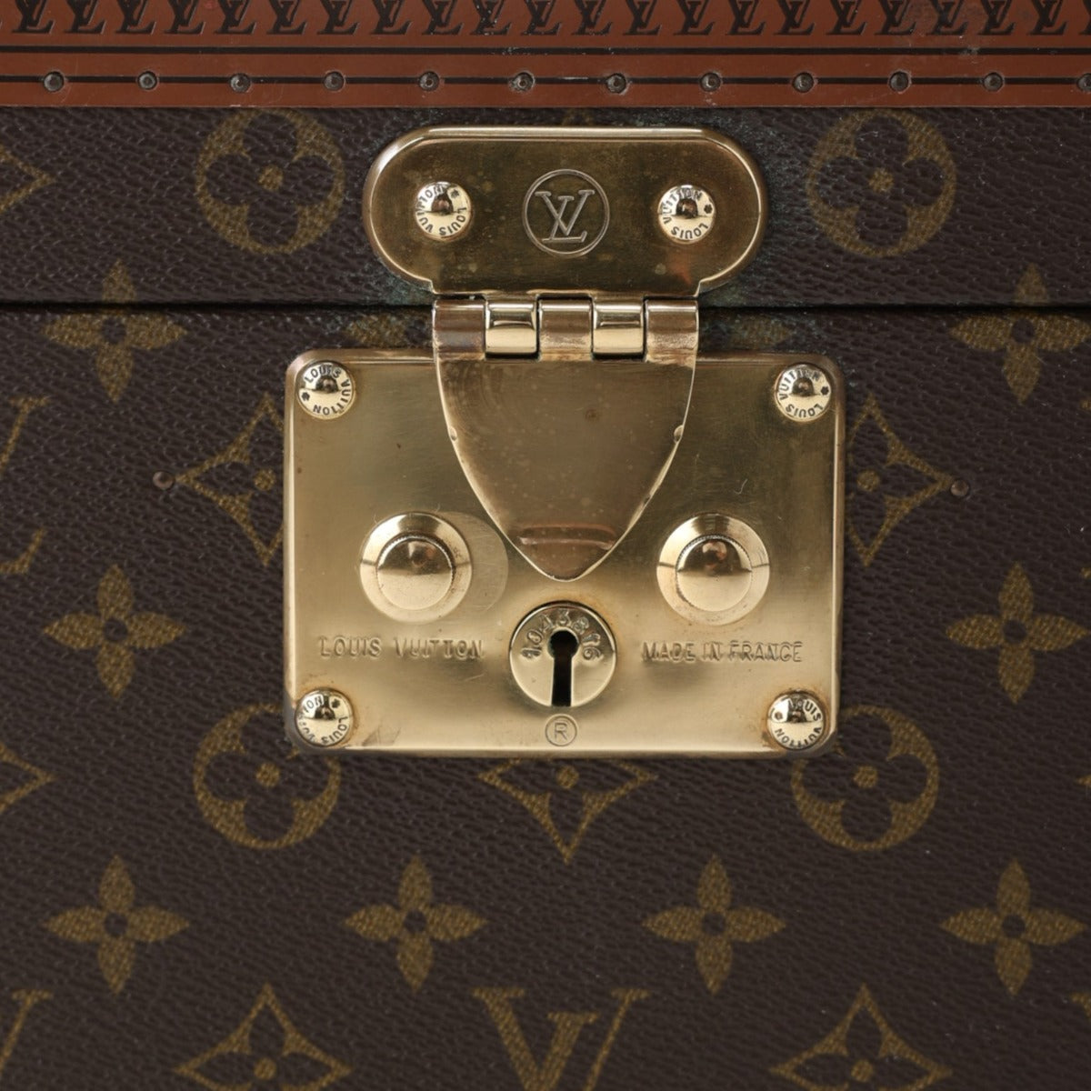 ルイヴィトン LOUIS VUITTON トランク
 アタッシュケース モノグラム ボワットブテイユ モノグラムキャンバス M21822 ブラウン LV
 【SS】
 【中古】
