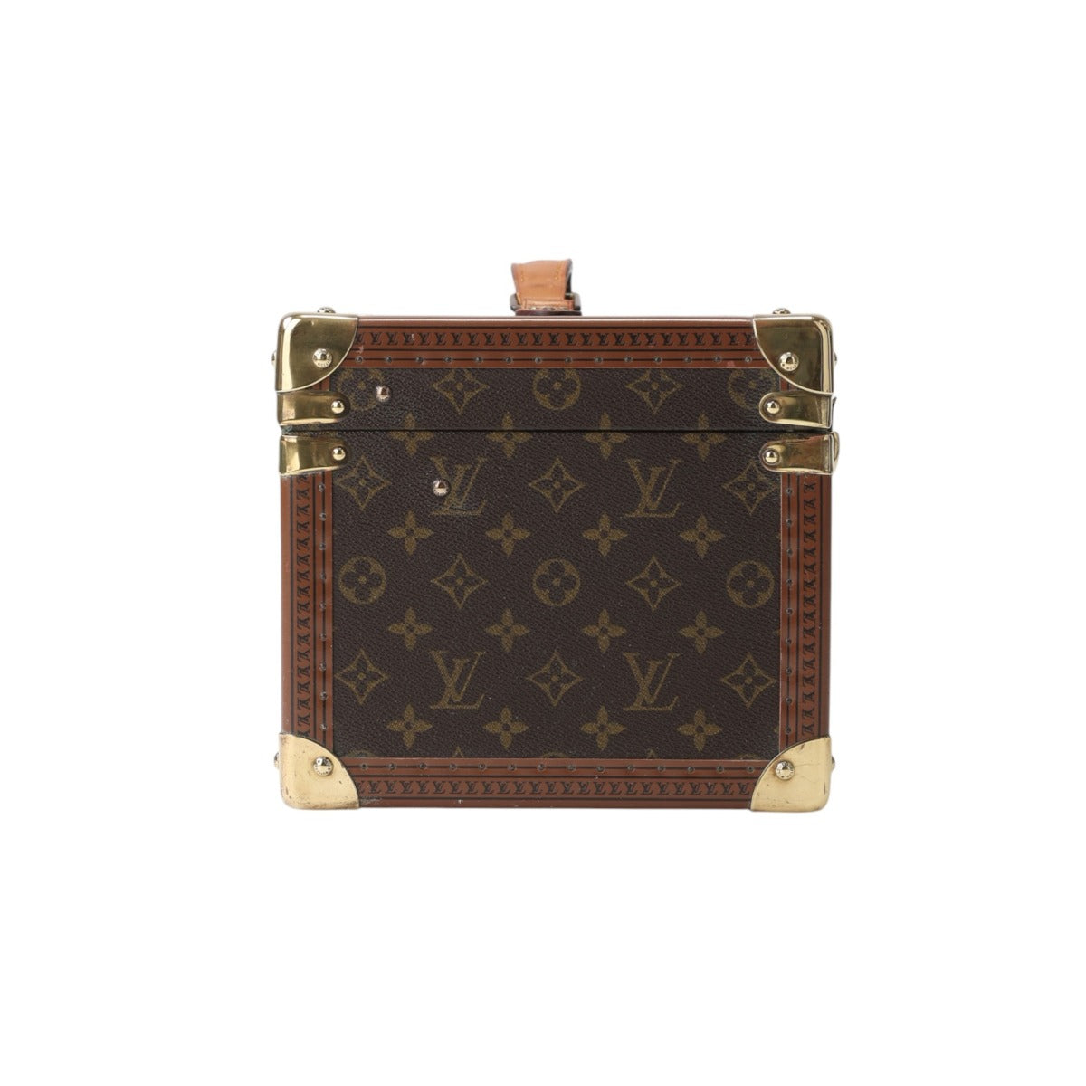 ルイヴィトン LOUIS VUITTON トランク
 アタッシュケース モノグラム ボワットブテイユ モノグラムキャンバス M21822 ブラウン LV
 【SS】
 【中古】