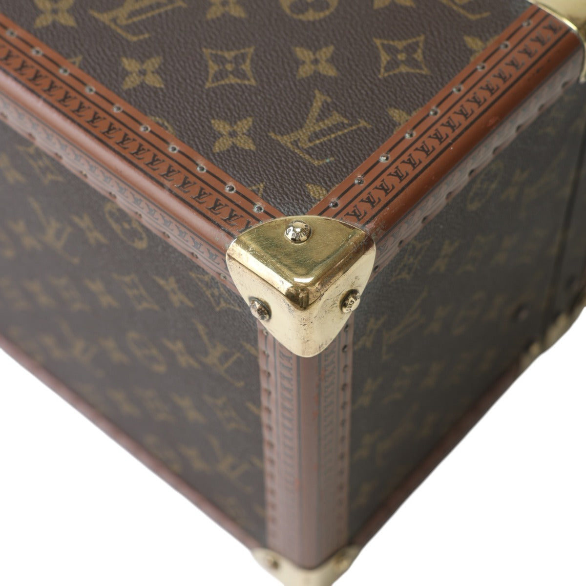 ルイヴィトン LOUIS VUITTON トランク
 アタッシュケース モノグラム ボワットブテイユ モノグラムキャンバス M21822 ブラウン LV
 【SS】
 【中古】