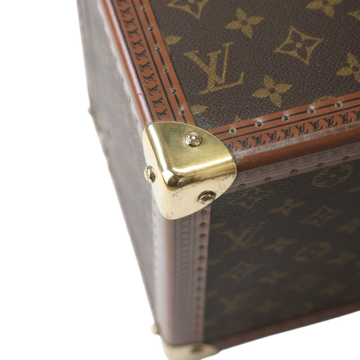 ルイヴィトン LOUIS VUITTON トランク
 アタッシュケース モノグラム ボワットブテイユ モノグラムキャンバス M21822 ブラウン LV
 【SS】
 【中古】
