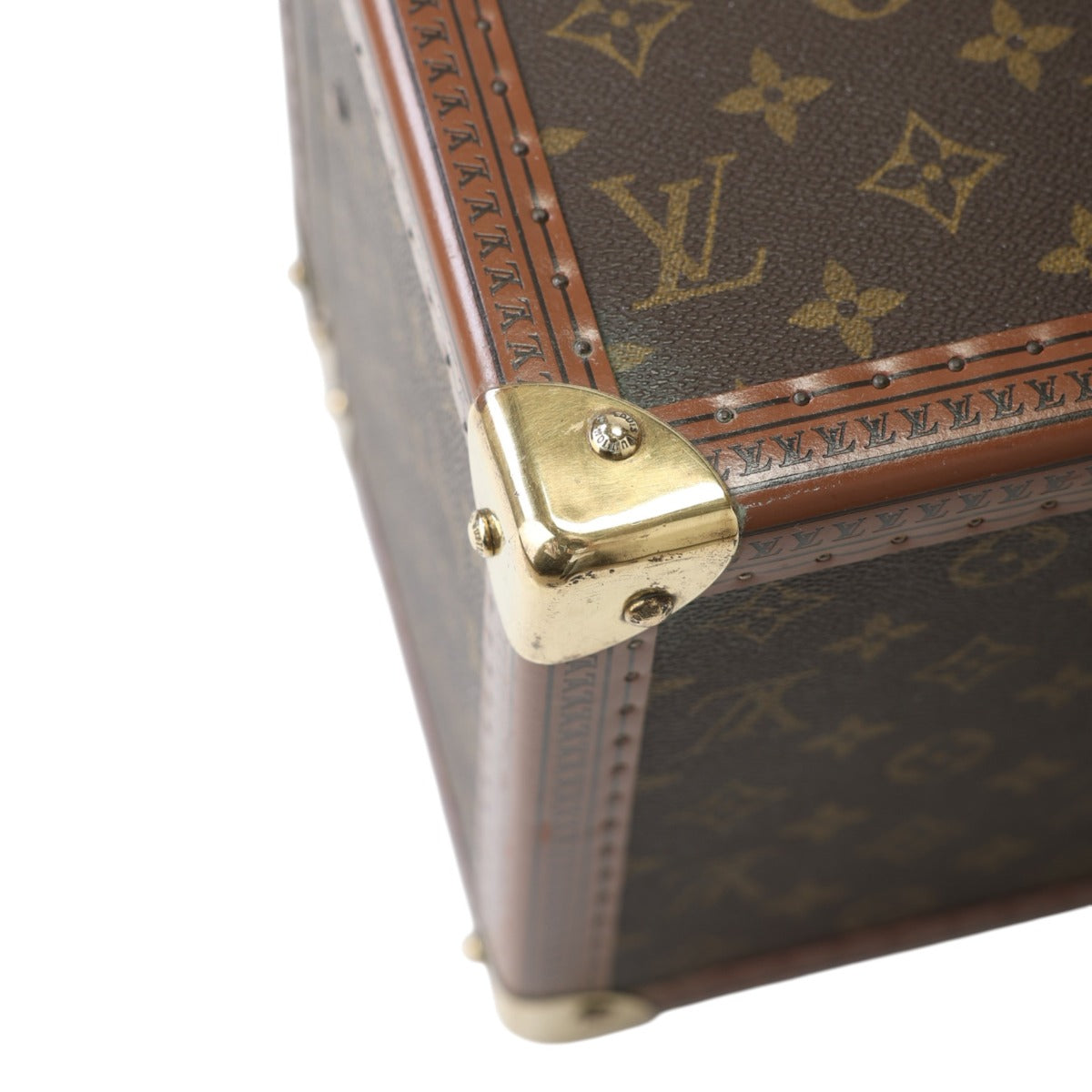 ルイヴィトン LOUIS VUITTON トランク
 アタッシュケース モノグラム ボワットブテイユ モノグラムキャンバス M21822 ブラウン LV
 【SS】
 【中古】