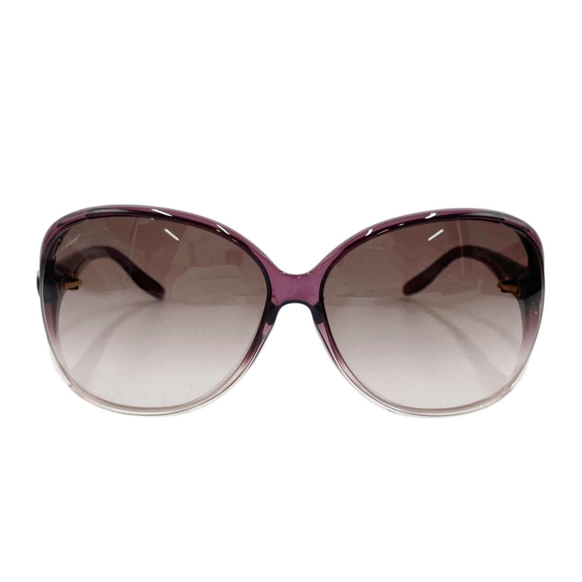 グッチ GUCCI サングラス
 グラデーションレンズ 62□13 120 WNYK8 プラスチック GG3525/K/S パープル 【SS】
 【中古】