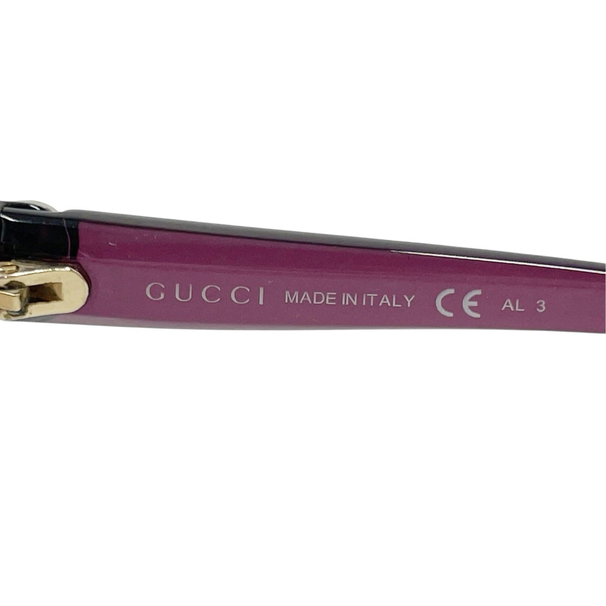 グッチ GUCCI サングラス
 グラデーションレンズ 62□13 120 WNYK8 プラスチック GG3525/K/S パープル 【SS】
 【中古】
