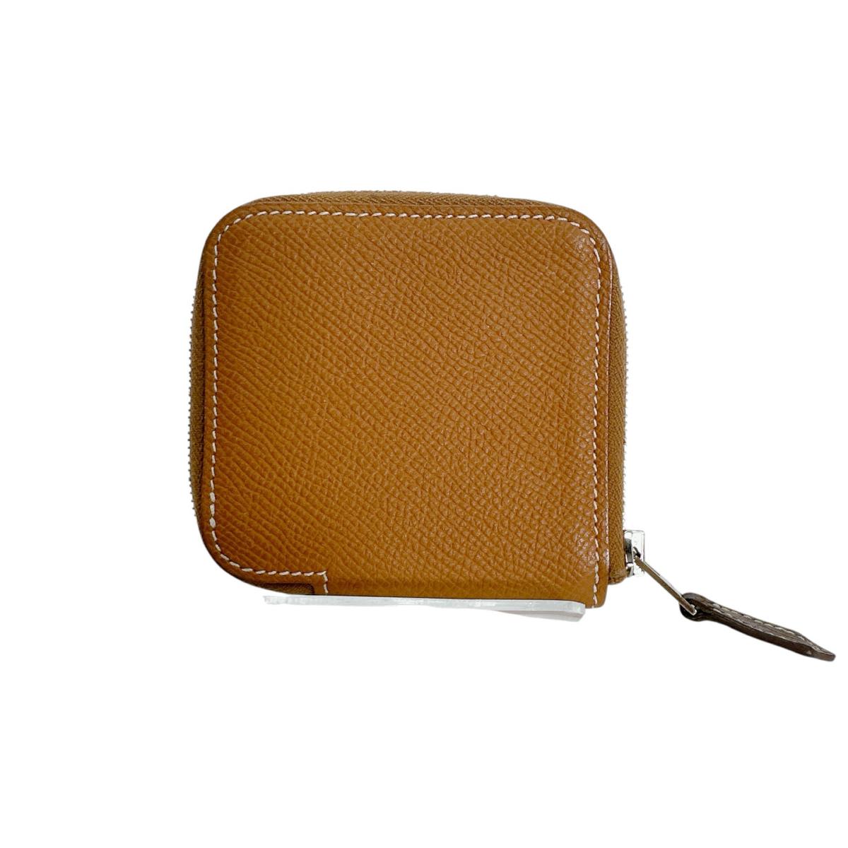 エルメス HERMES コインケース
 小銭入れ エプソン アザップコンパクトミニ ヴォーエプソン ブラウン 【SS】
 【中古】
