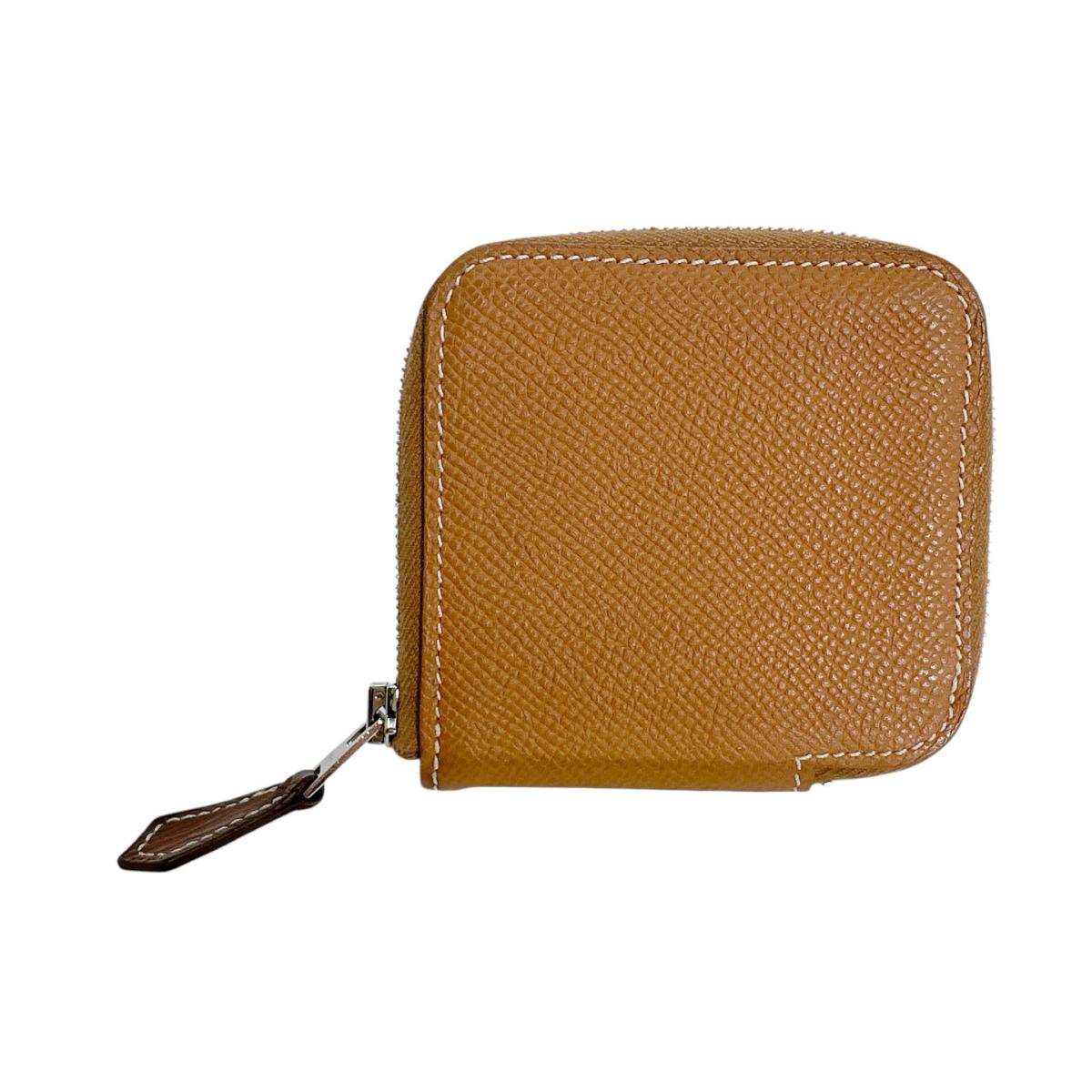 エルメス HERMES コインケース
 小銭入れ エプソン アザップコンパクトミニ ヴォーエプソン ブラウン 【SS】
 【中古】