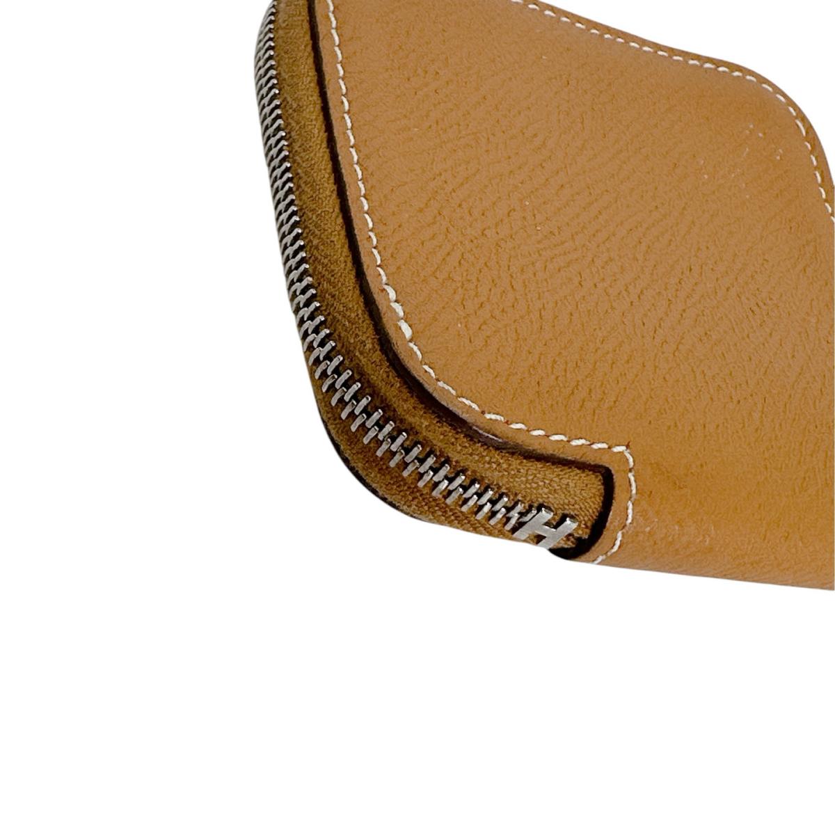 エルメス HERMES コインケース
 小銭入れ エプソン アザップコンパクトミニ ヴォーエプソン ブラウン 【SS】
 【中古】