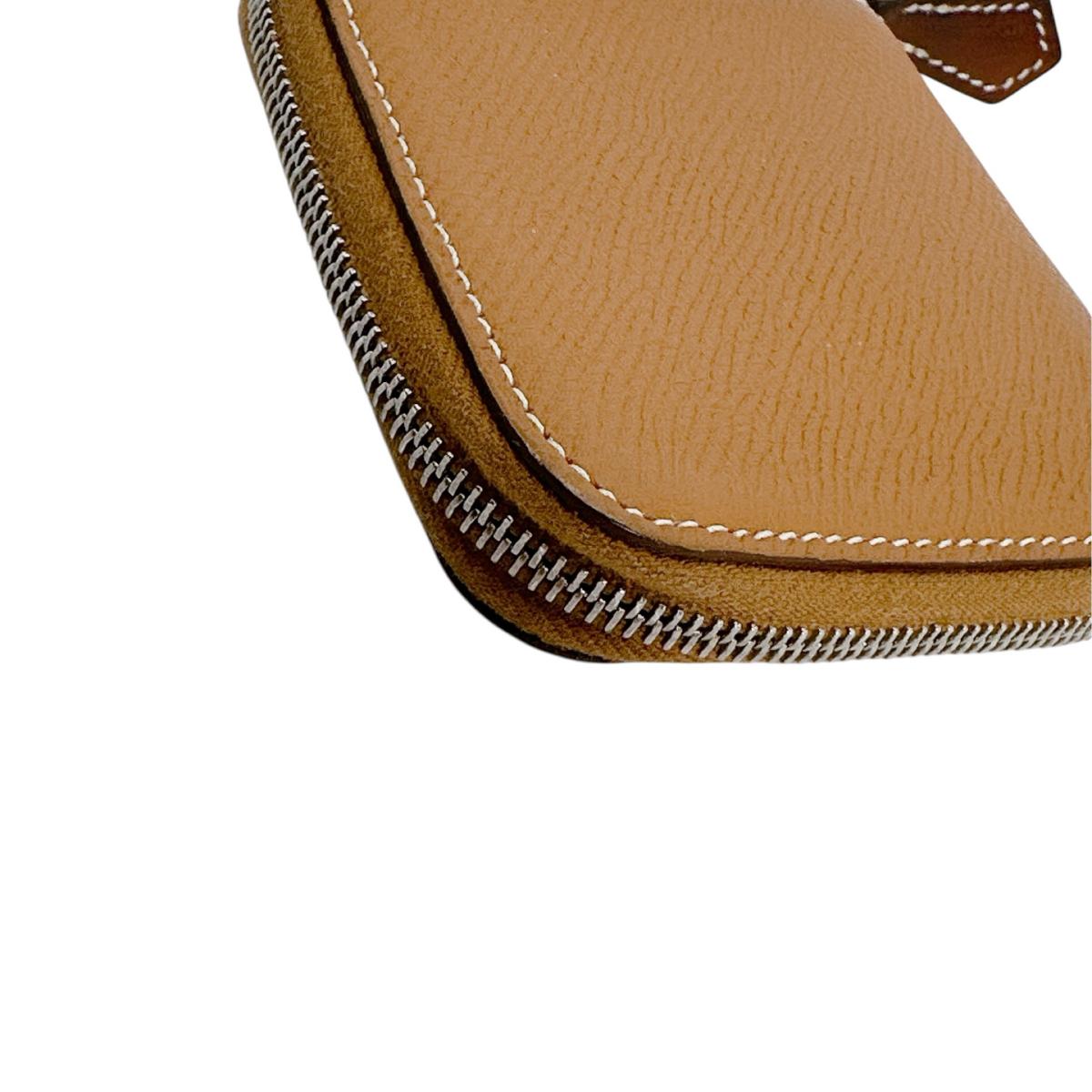 エルメス HERMES コインケース
 小銭入れ エプソン アザップコンパクトミニ ヴォーエプソン ブラウン 【SS】
 【中古】