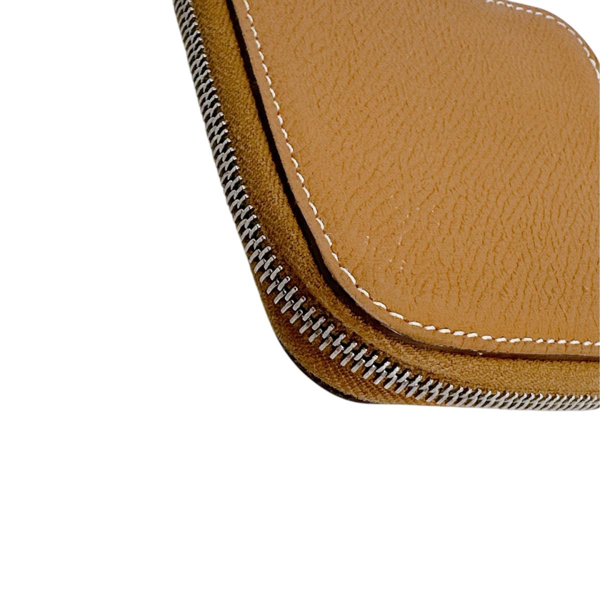 エルメス HERMES コインケース
 小銭入れ エプソン アザップコンパクトミニ ヴォーエプソン ブラウン 【SS】
 【中古】