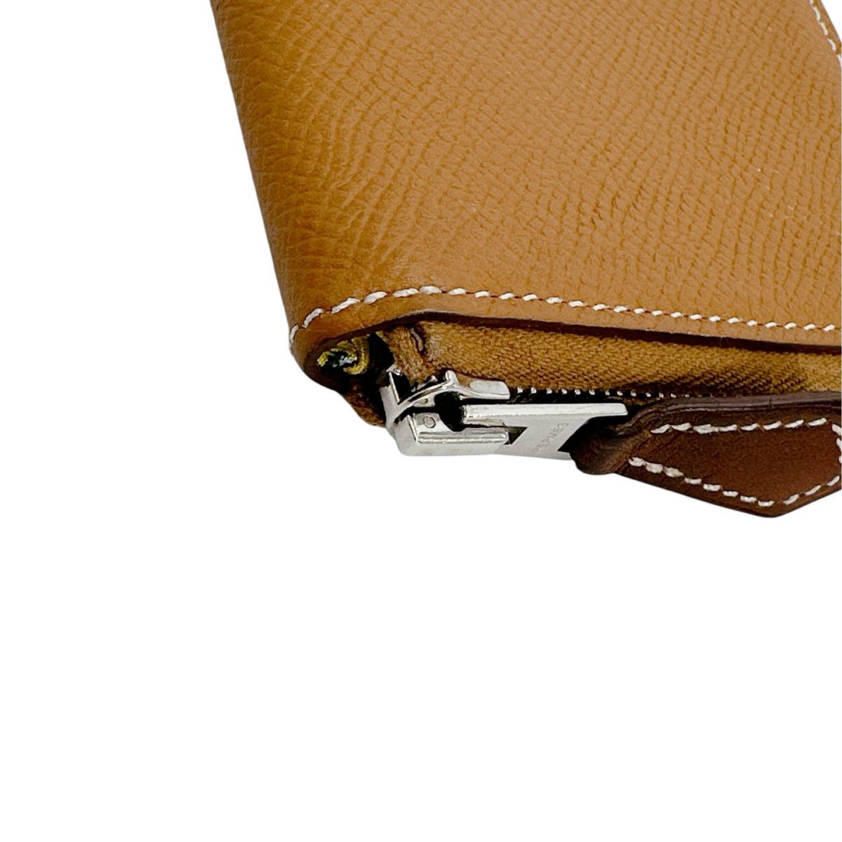エルメス HERMES コインケース
 小銭入れ エプソン アザップコンパクトミニ ヴォーエプソン ブラウン 【SS】
 【中古】