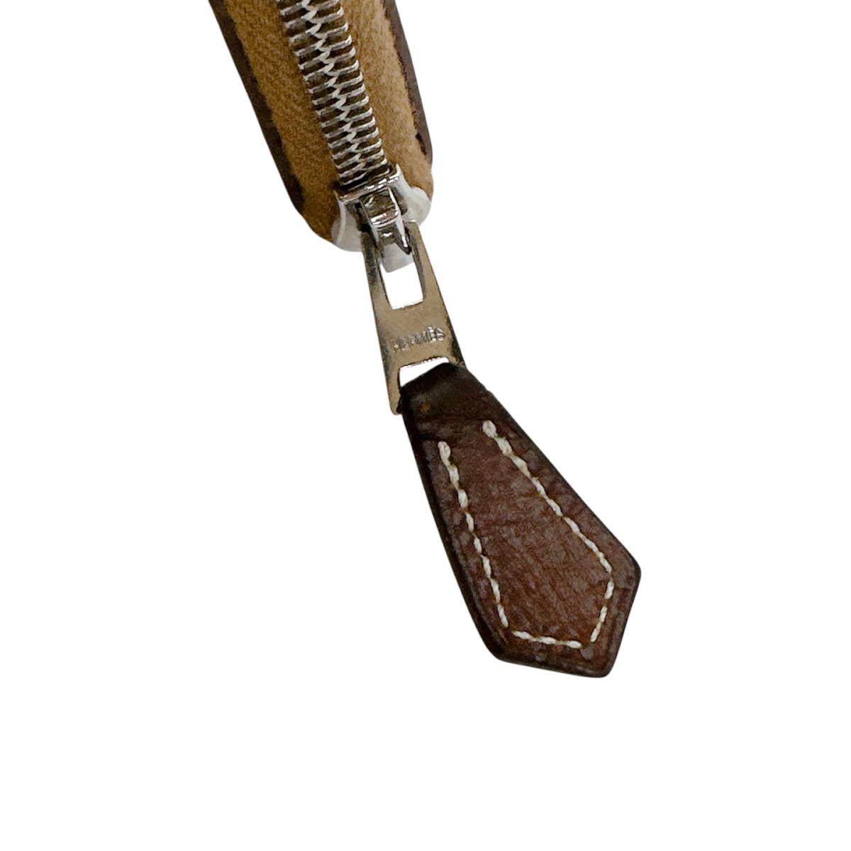 エルメス HERMES コインケース
 小銭入れ エプソン アザップコンパクトミニ ヴォーエプソン ブラウン 【SS】
 【中古】
