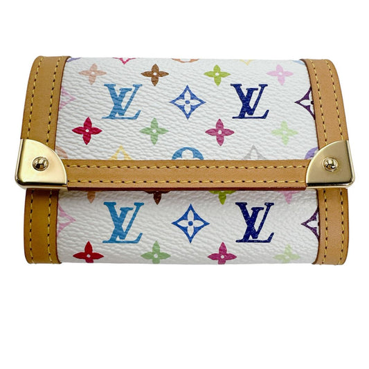 ルイヴィトン LOUIS VUITTON コインケース
 小銭入れ モノグラム ポルトモネプラ モノグラムマルチカラー M92657 マルチカラー LV
 【SS】
 【中古】