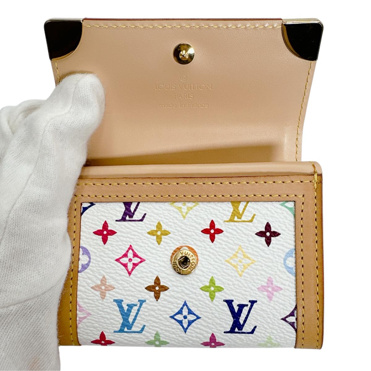 ルイヴィトン LOUIS VUITTON コインケース
 小銭入れ モノグラム ポルトモネプラ モノグラムマルチカラー M92657 マルチカラー LV
 【SS】
 【中古】