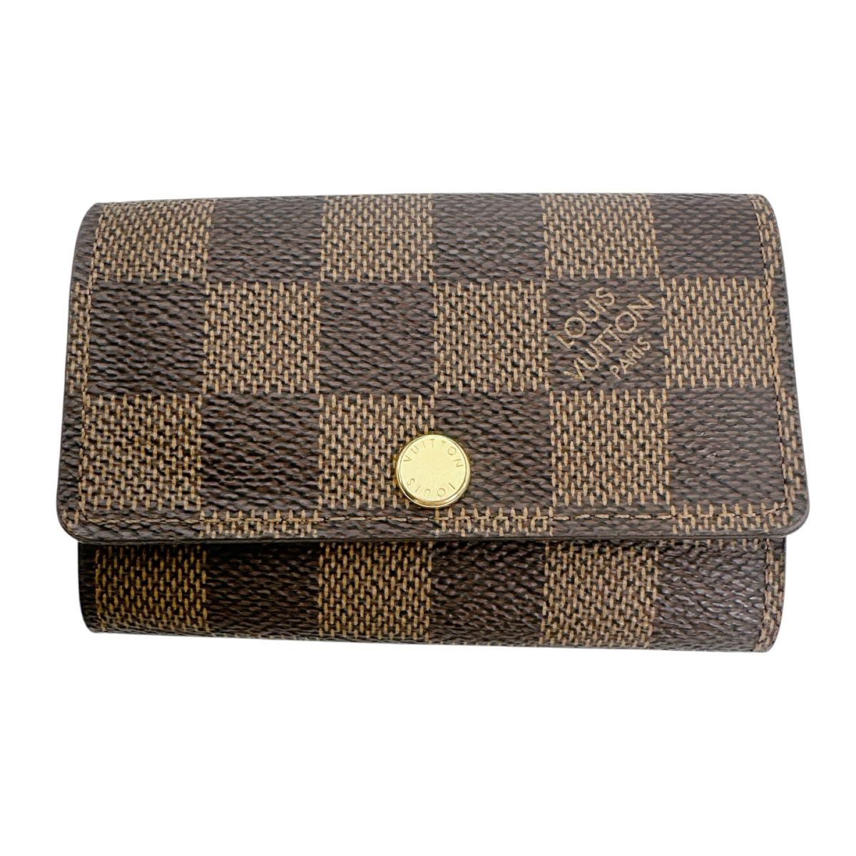 ルイヴィトン LOUIS VUITTON キーケース
 6本用キーケース モノグラム ミュルティクレ6 モノグラムキャンバス M62630 ブラウン LV
 【SS】
 【中古】