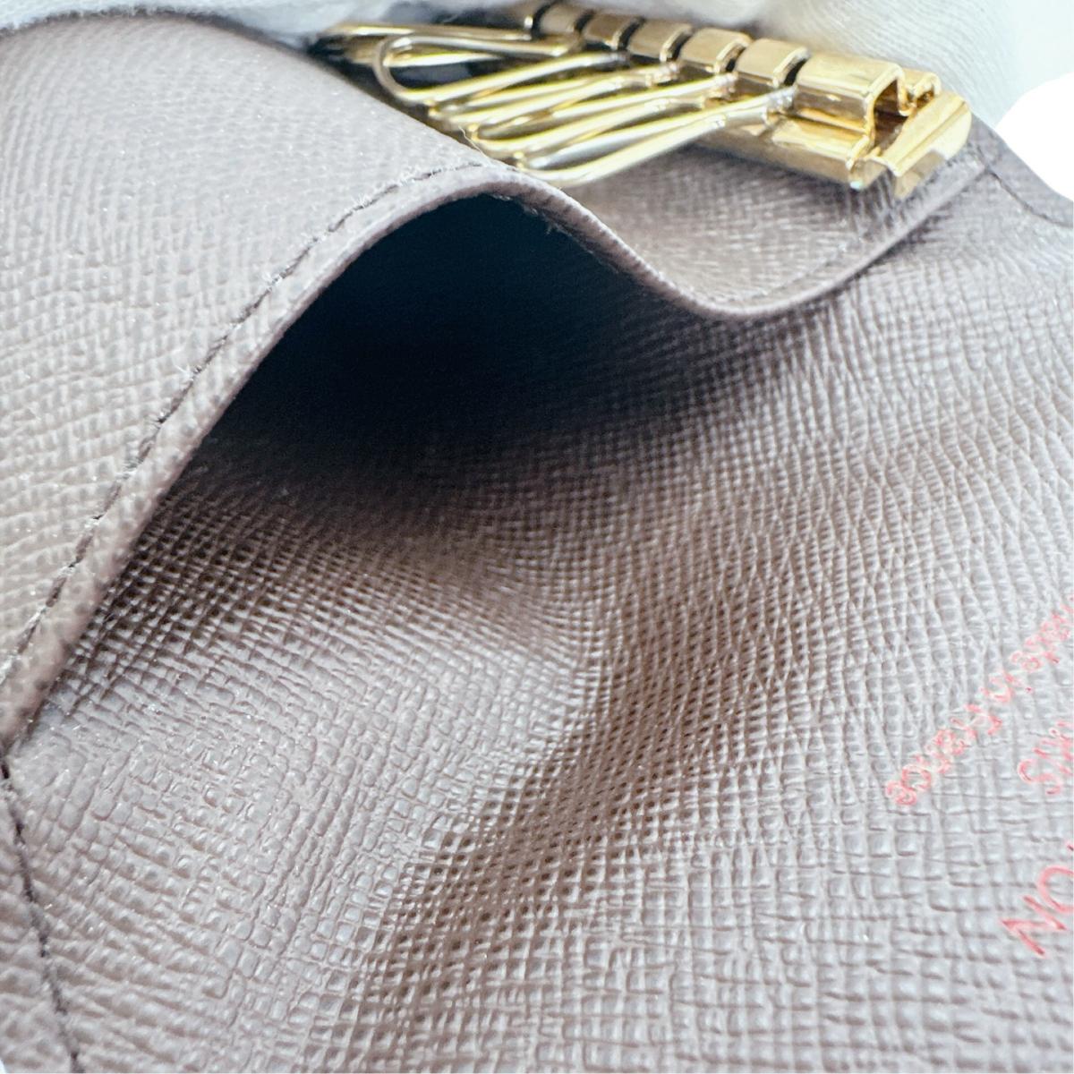 ルイヴィトン LOUIS VUITTON キーケース
 6本用キーケース モノグラム ミュルティクレ6 モノグラムキャンバス M62630 ブラウン LV
 【SS】
 【中古】