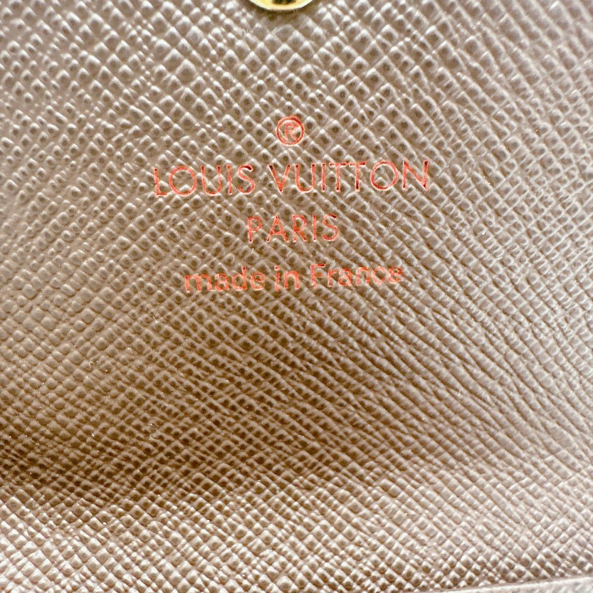 ルイヴィトン LOUIS VUITTON キーケース
 6本用キーケース モノグラム ミュルティクレ6 モノグラムキャンバス M62630 ブラウン LV
 【SS】
 【中古】