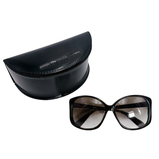 マークバイマークジェイコブス MARC BY MARC JACOBS サングラス
 サングラス セルフレーム 59□14 135 プラスチック MMJ147/F/S ブラック×ブラウン 【SS】
 【中古】